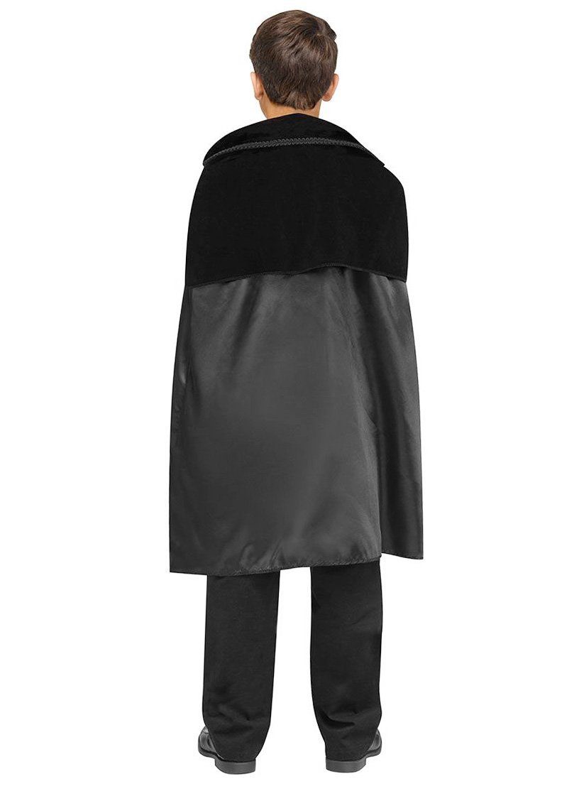 Fun World Vampir-Kostüm Vampirprinz - Halloween Kostüm Kinder Junge, Nobles Vampirgewand mit Totenköpfen