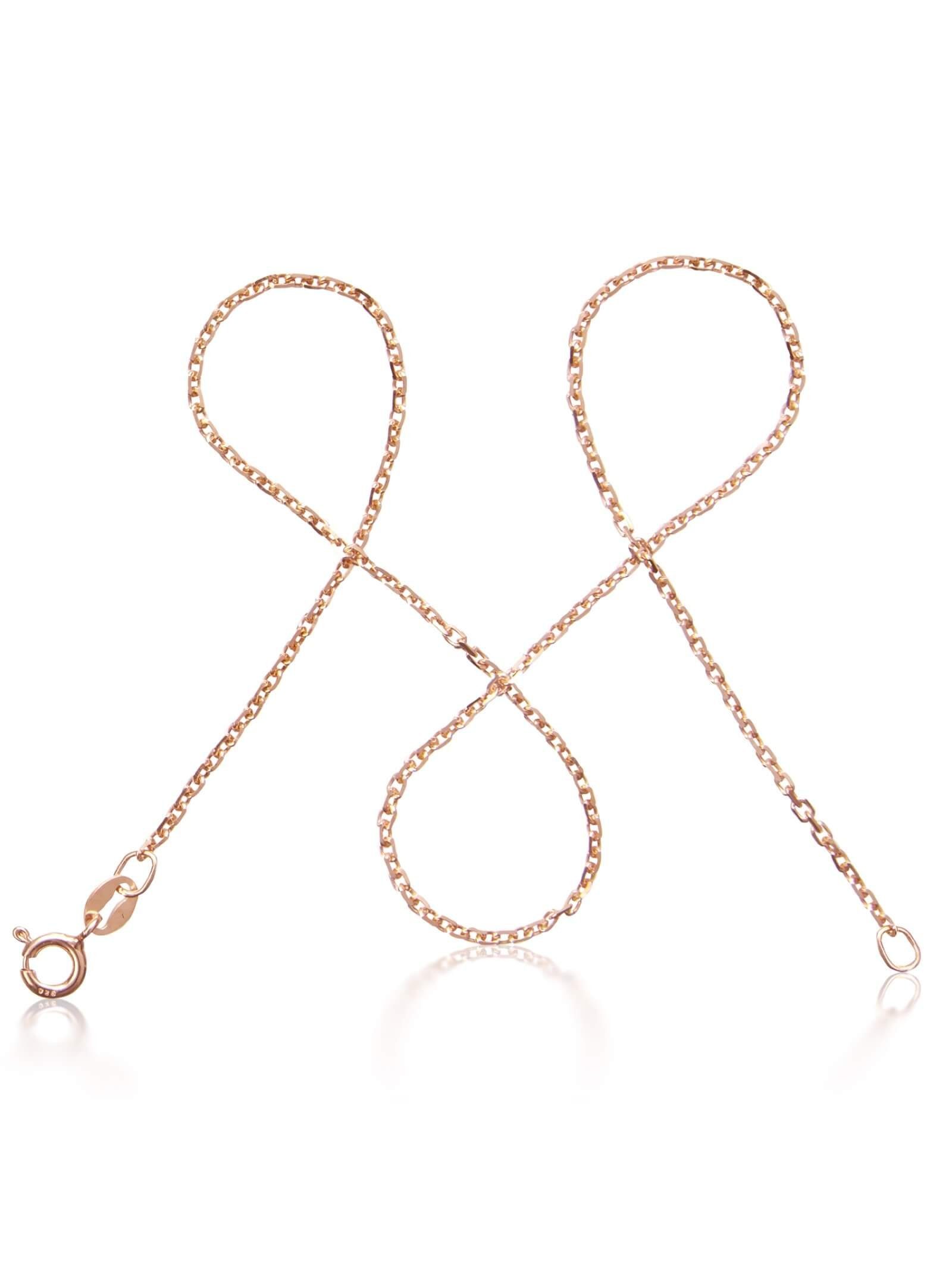 modabilé Kette ohne Anhänger Ankerkette DELICATE Roségold, Halskette Rosé V günstig online kaufen