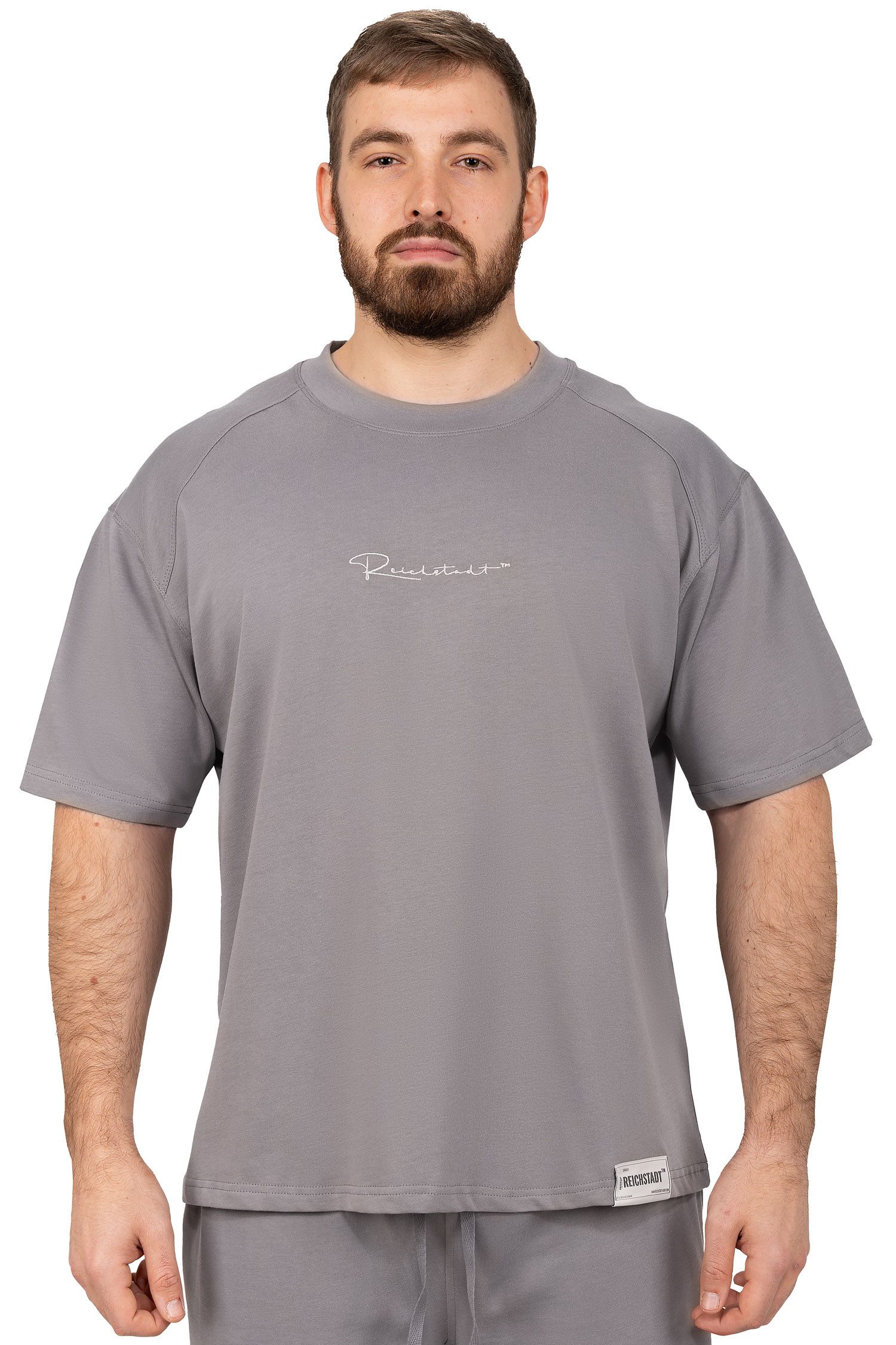 Reichstadt Trainingsshirt Oversize Sport T-Shirt S-22RS033 günstig online kaufen