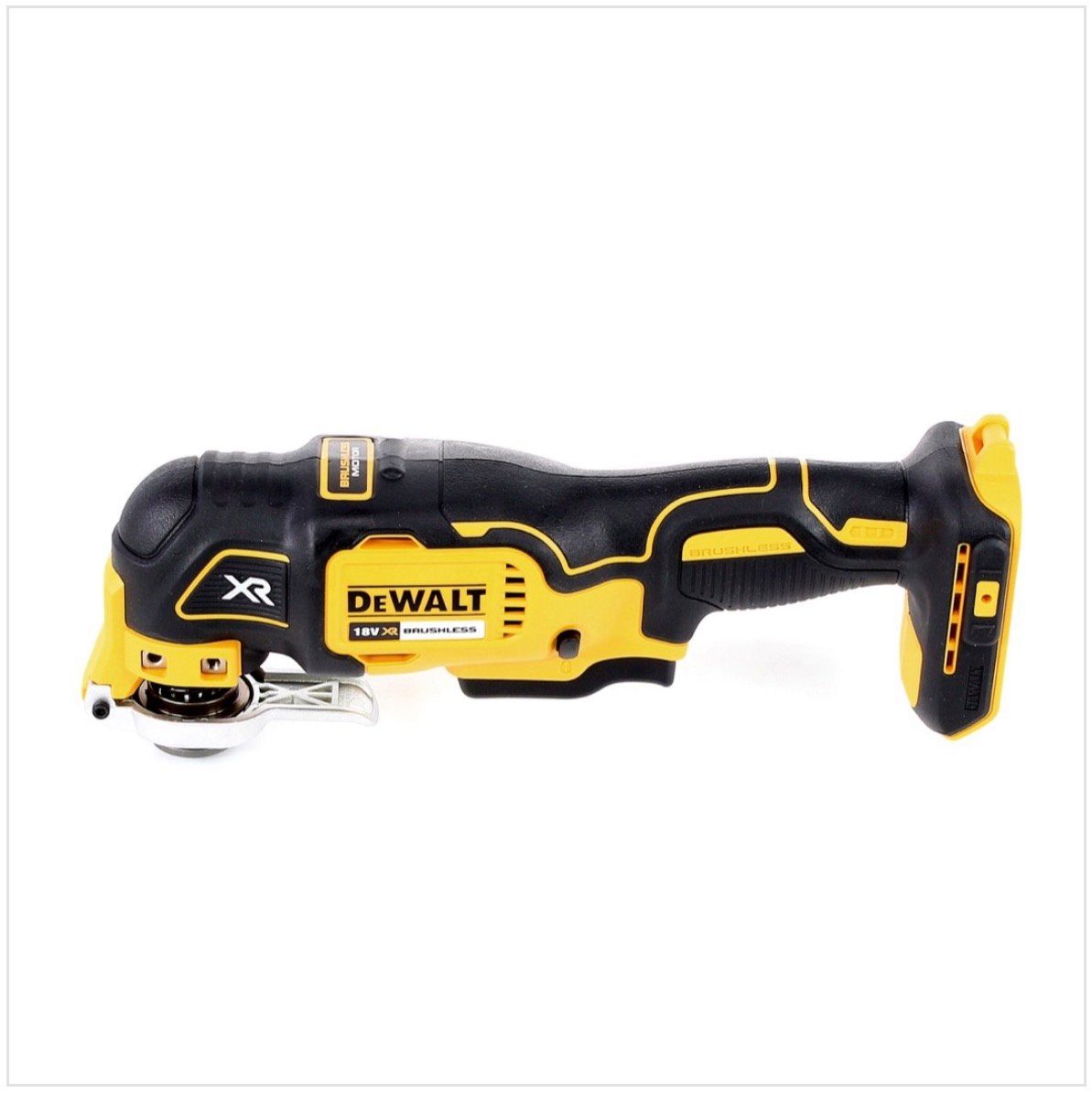 DeWalt Akku-Multifunktionswerkzeug DCS 355 NT Akku Oszillierer 18V Brushless + 1x Akku 5,0Ah + TSTAK + 3