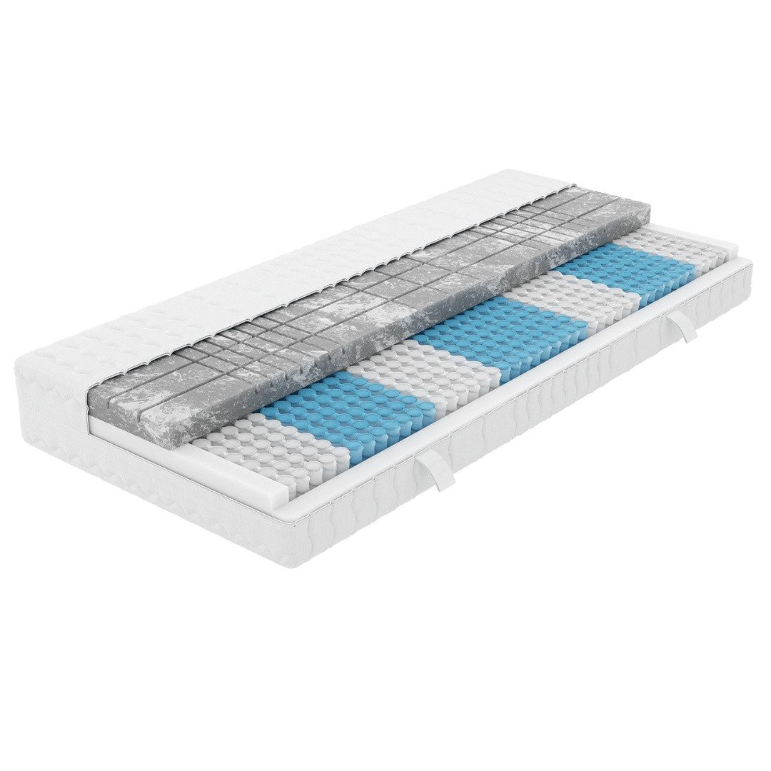 Taschenfederkernmatratze Deluxe 7-Zonen Federkernmatratze mit 3D günstig online kaufen