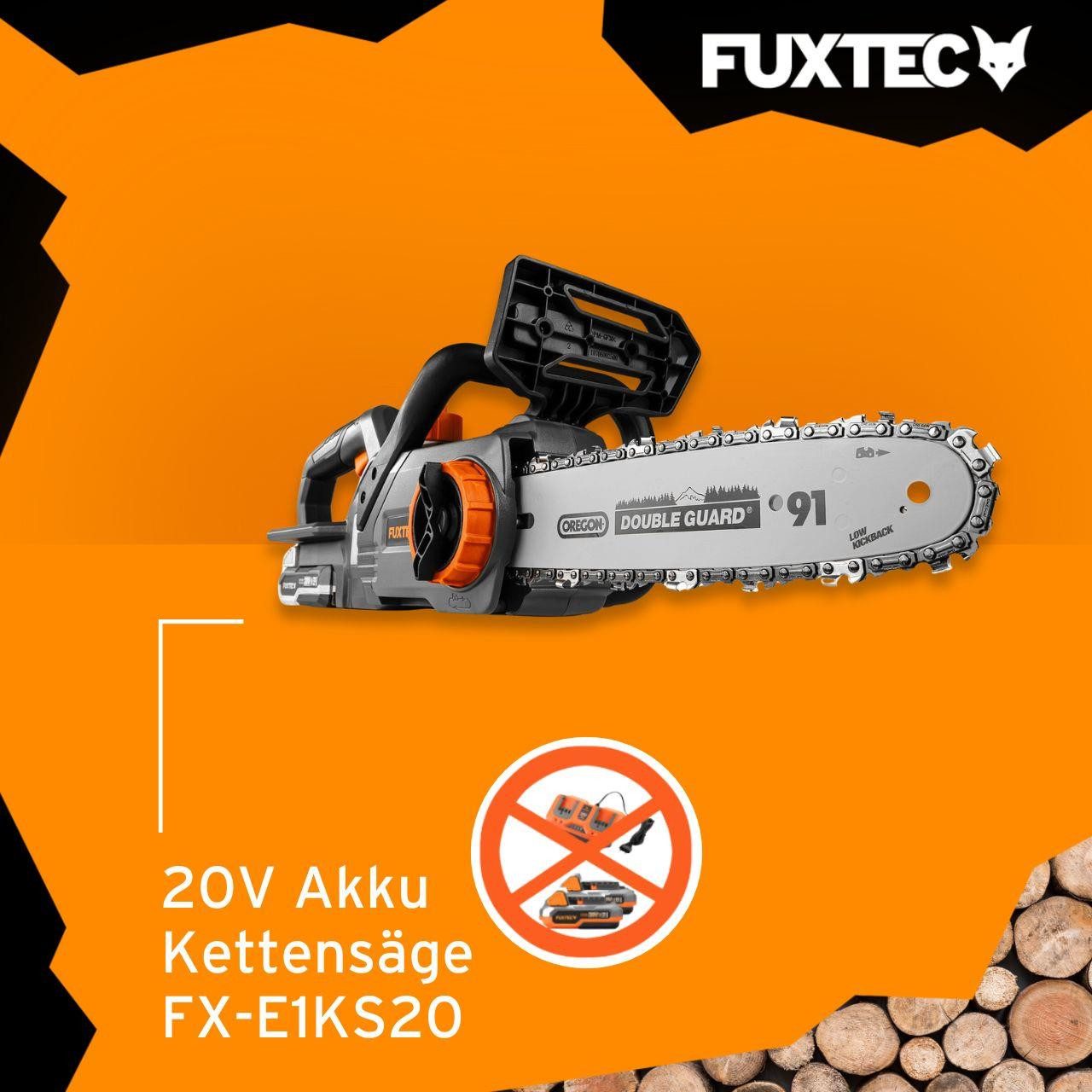 FUXTEC Akku-Kettensäge FX-E1KS20 günstig online kaufen