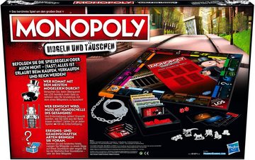 Hasbro Spiel, Gesellschaftsspiel Monopoly Mogeln und Täuschen, Made in Germany