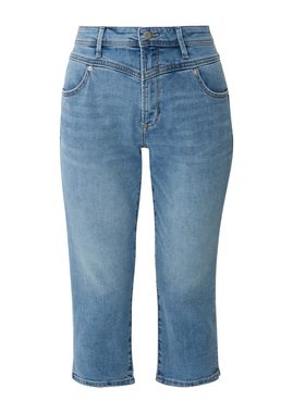 s.Oliver 7/8-Jeans Capri-Jeans Betsy / Slim Fit / Mid Rise / Slim Leg Waschung