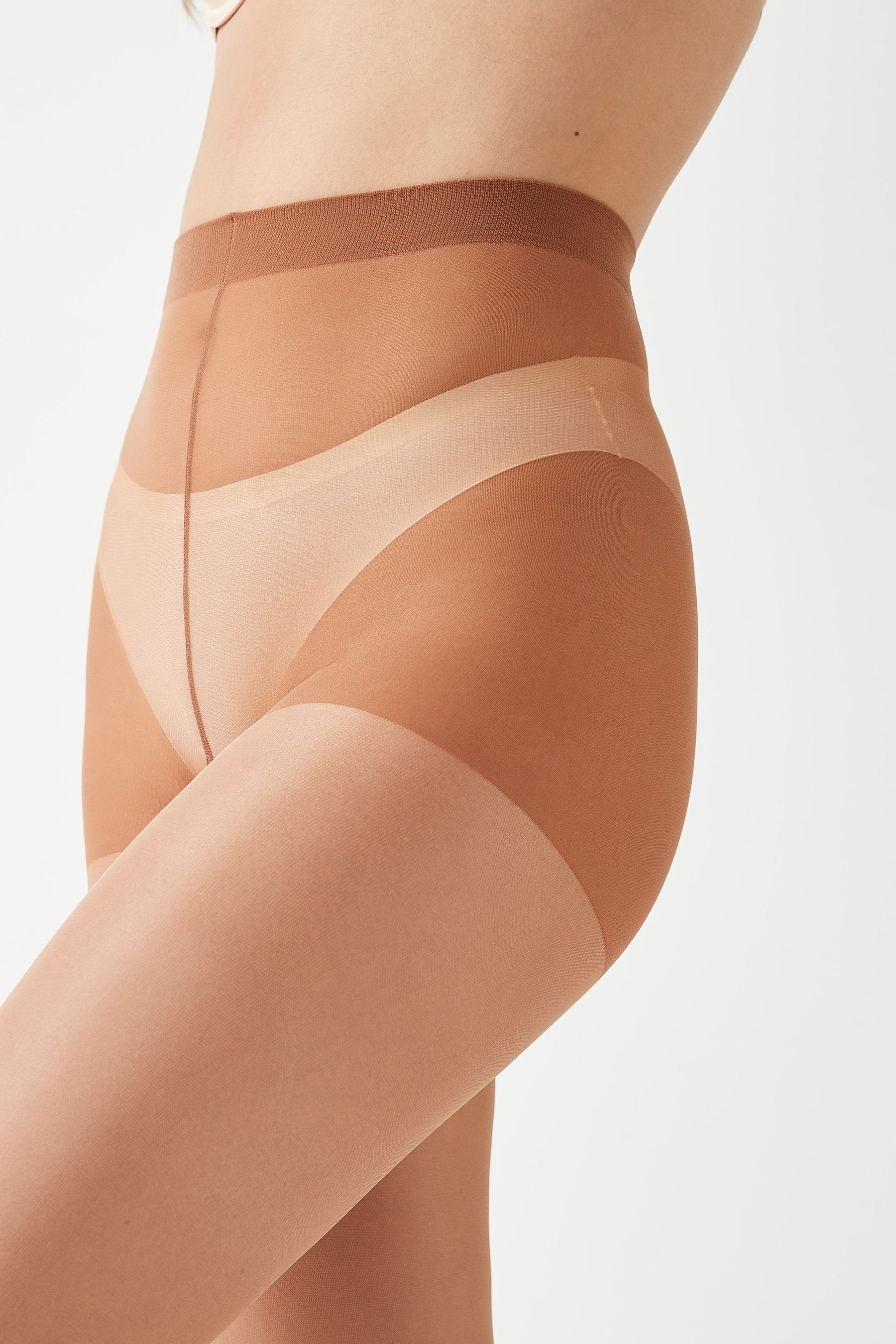 Next Stützstrumpfhose Bauch-/Po-/Oberschenkelformende Strumpfhose Glanz (1 St)