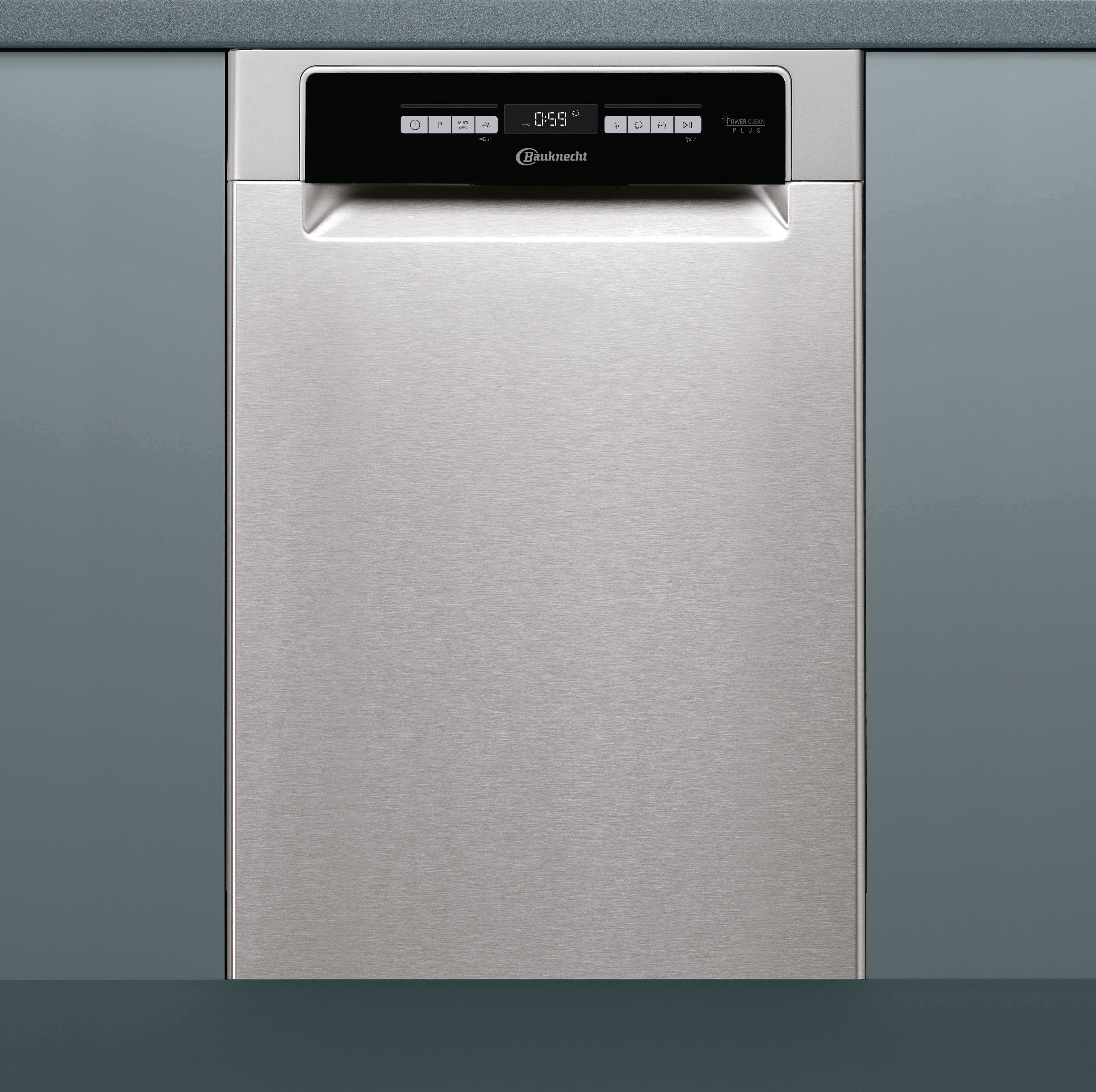 BAUKNECHT Unterbaugeschirrspüler BSUO 3O33 PF X (2), 10 Maßgedecke