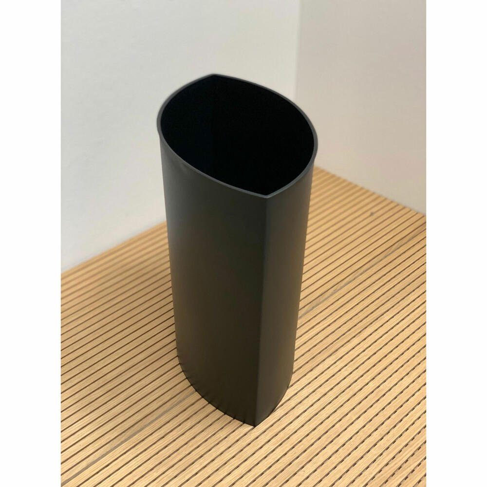 Depot4Design Papierkorb Maxi Lip Matt Schwarz