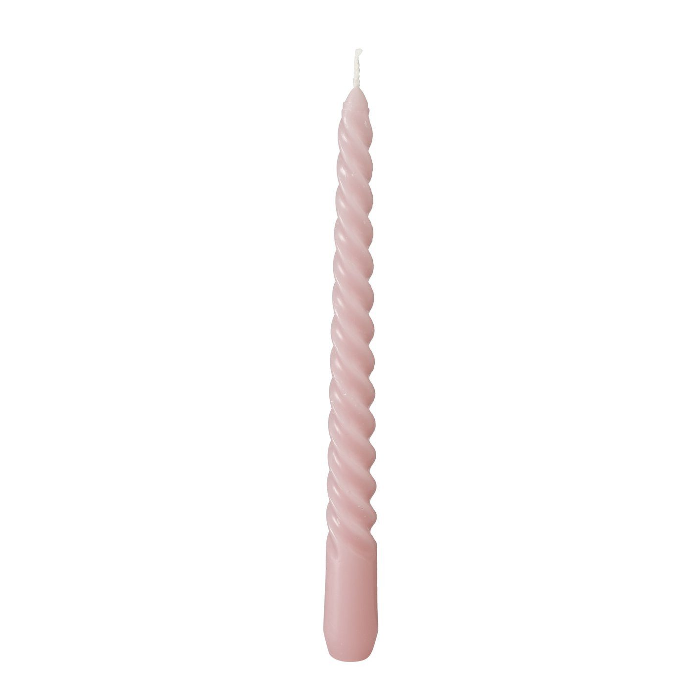 BOLTZE Tafelkerze Stabkerze Twisted 6er-SET Rosa günstig online kaufen