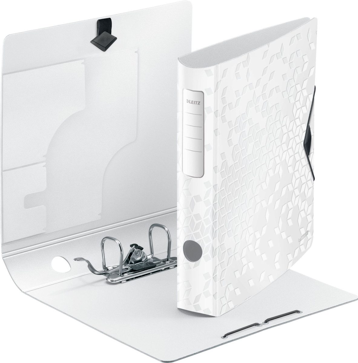 LEITZ Aktenordner Ordner Active Wow A4 Polyfoam schmal weiß