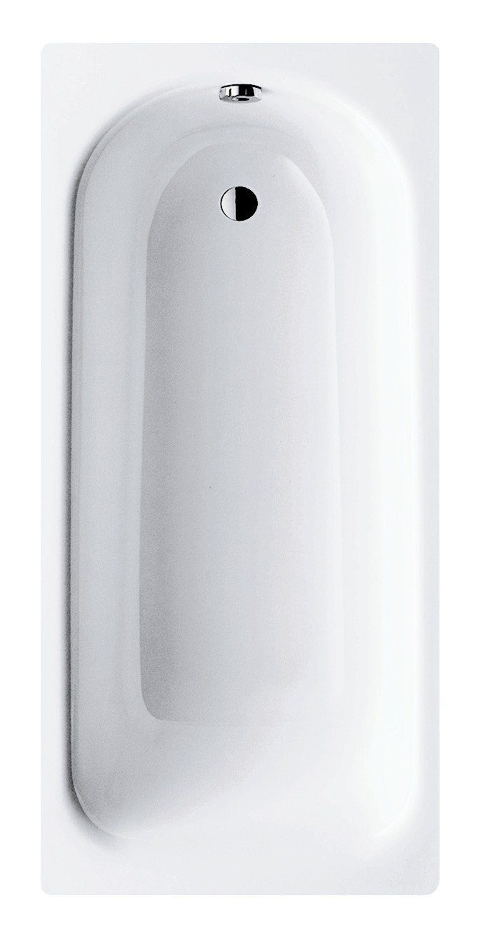 Kaldewei Badewanne Saniform Plus, (1-tlg), Weiß, 170 x 75 cm,  Stahl-Emaille, Rechteckbadewanne, 012904
