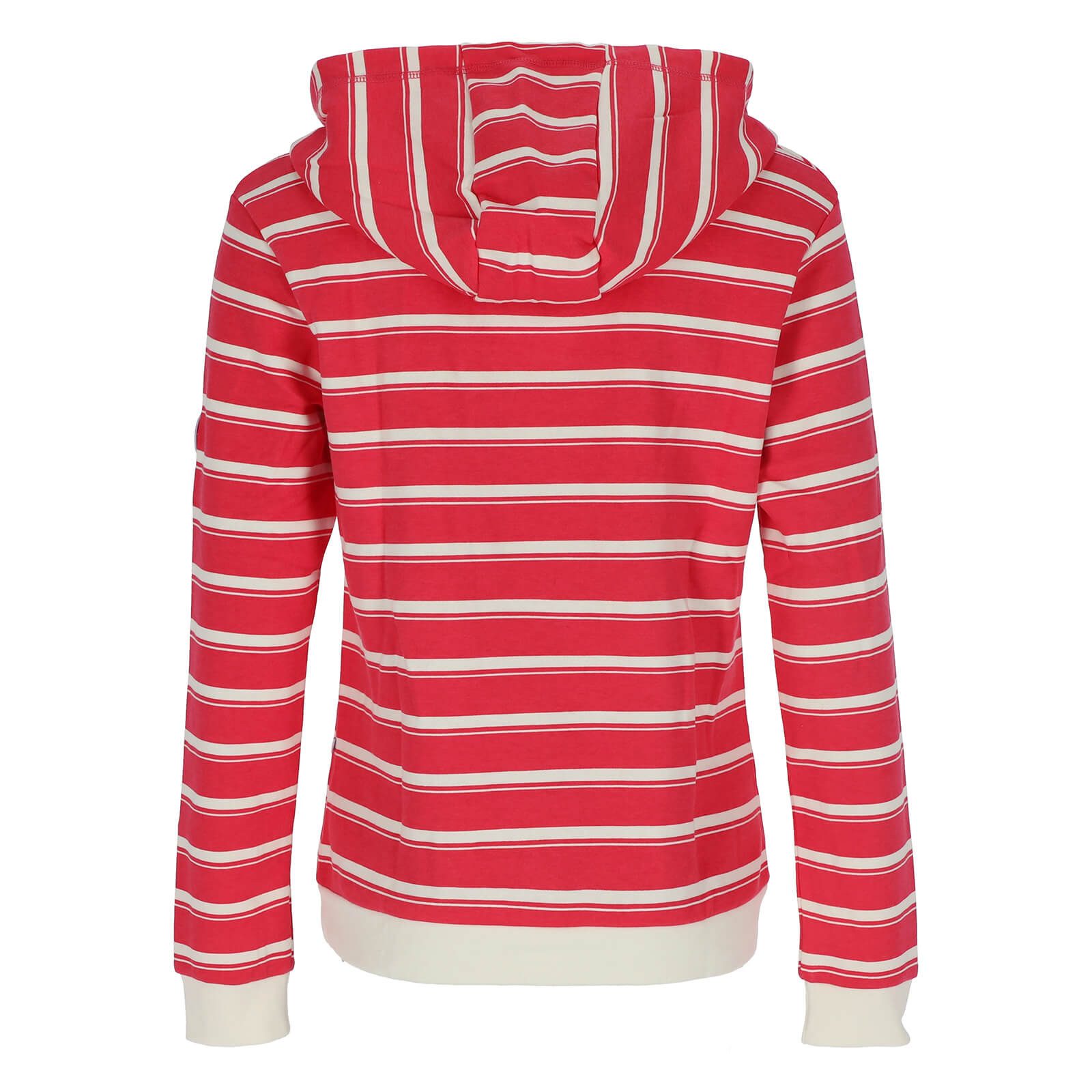 Leitfeuer Kapuzenpullover 80787 Damen Sweathoody mit Streifen-Muster mit Kängurutasche
