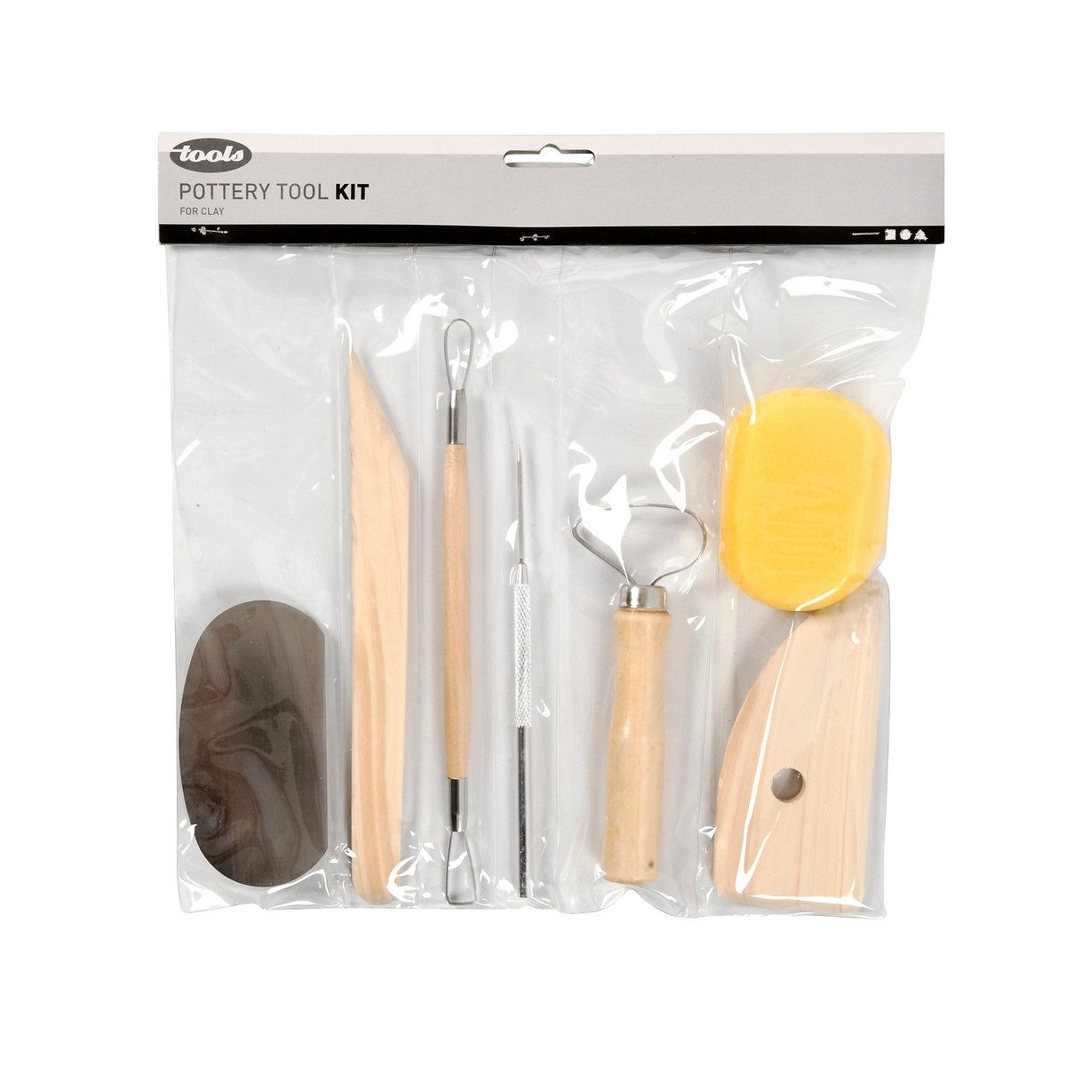 creativ company Modellierwerkzeug creativ company Modellier Set Zubehör 7 Teile