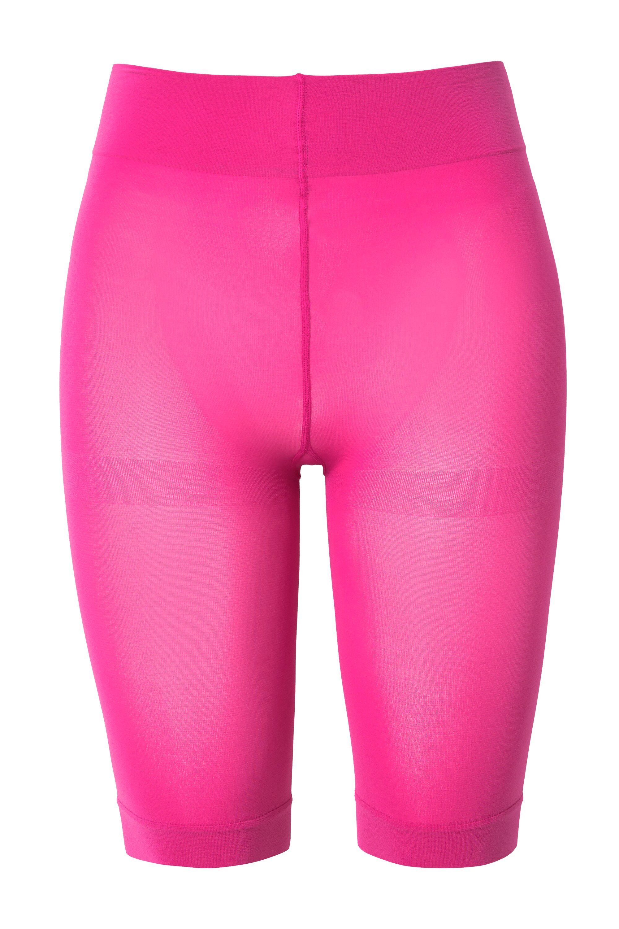Ulla Popken Shapingpants Strumpf-Radler 80 den Oberschenkelschutz knielang