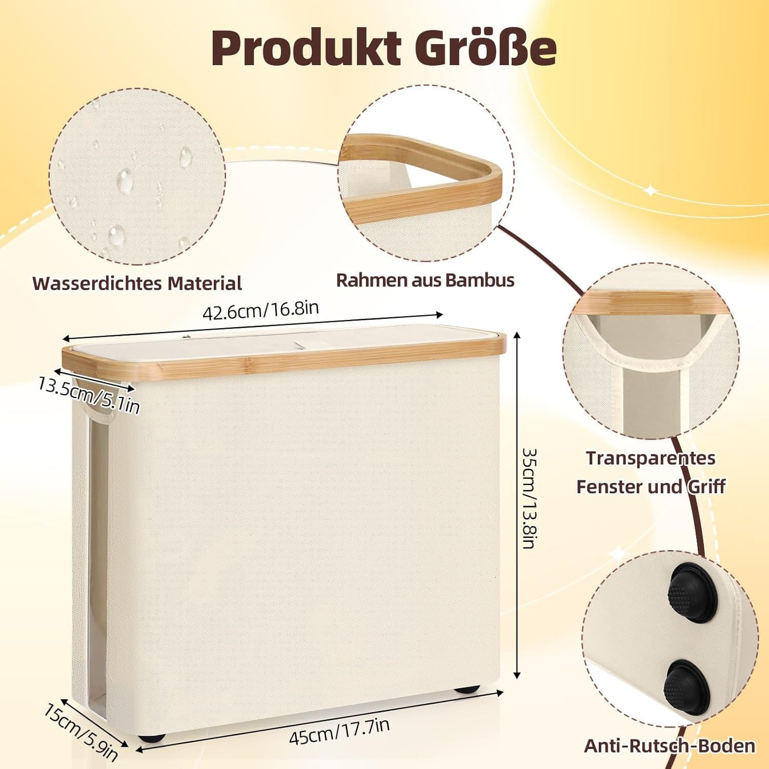 Refined Living Toiletten-Ersatzrollenhalter Toilettenpapierhalter  für 12 günstig online kaufen