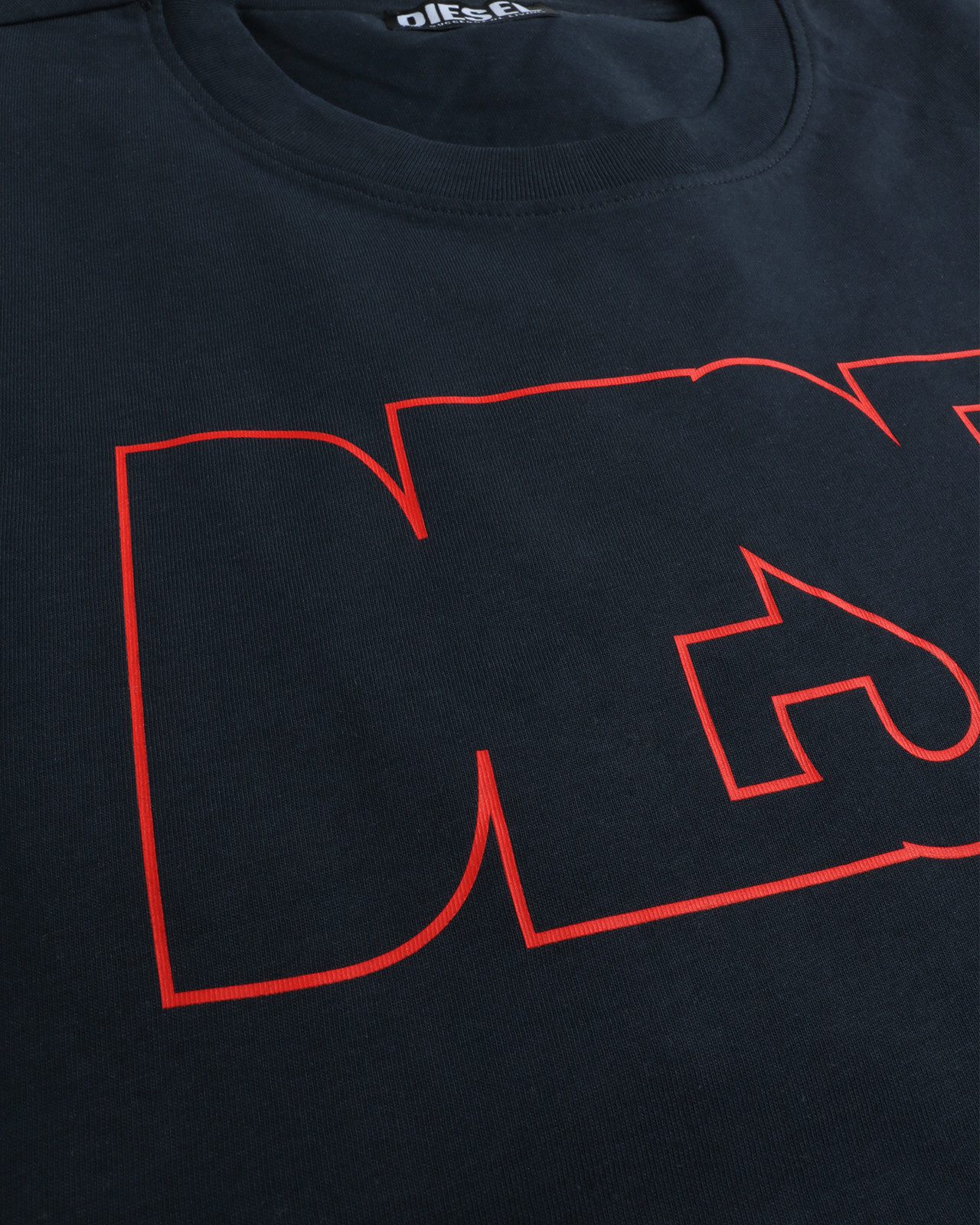 Diesel Rundhalsshirt Slim Fit Logo Shirt - T-DIEGOR 250215 günstig online kaufen