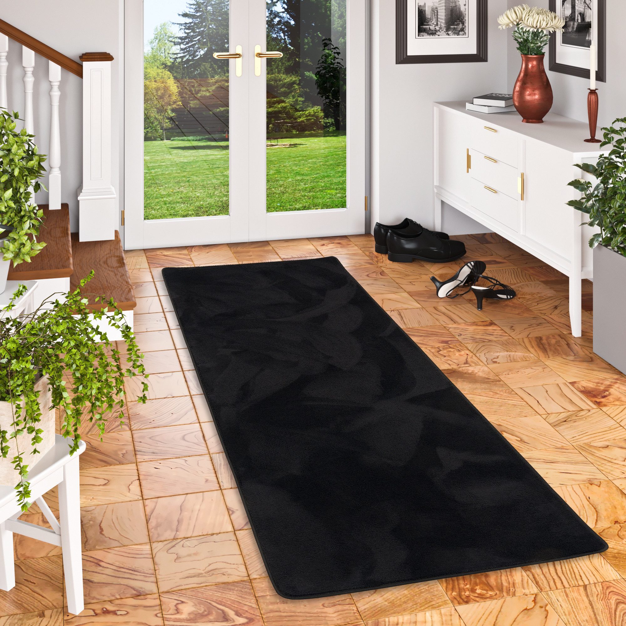 Snapstyle Hochflor-Läufer, Rechteckig, Höhe: 20 mm