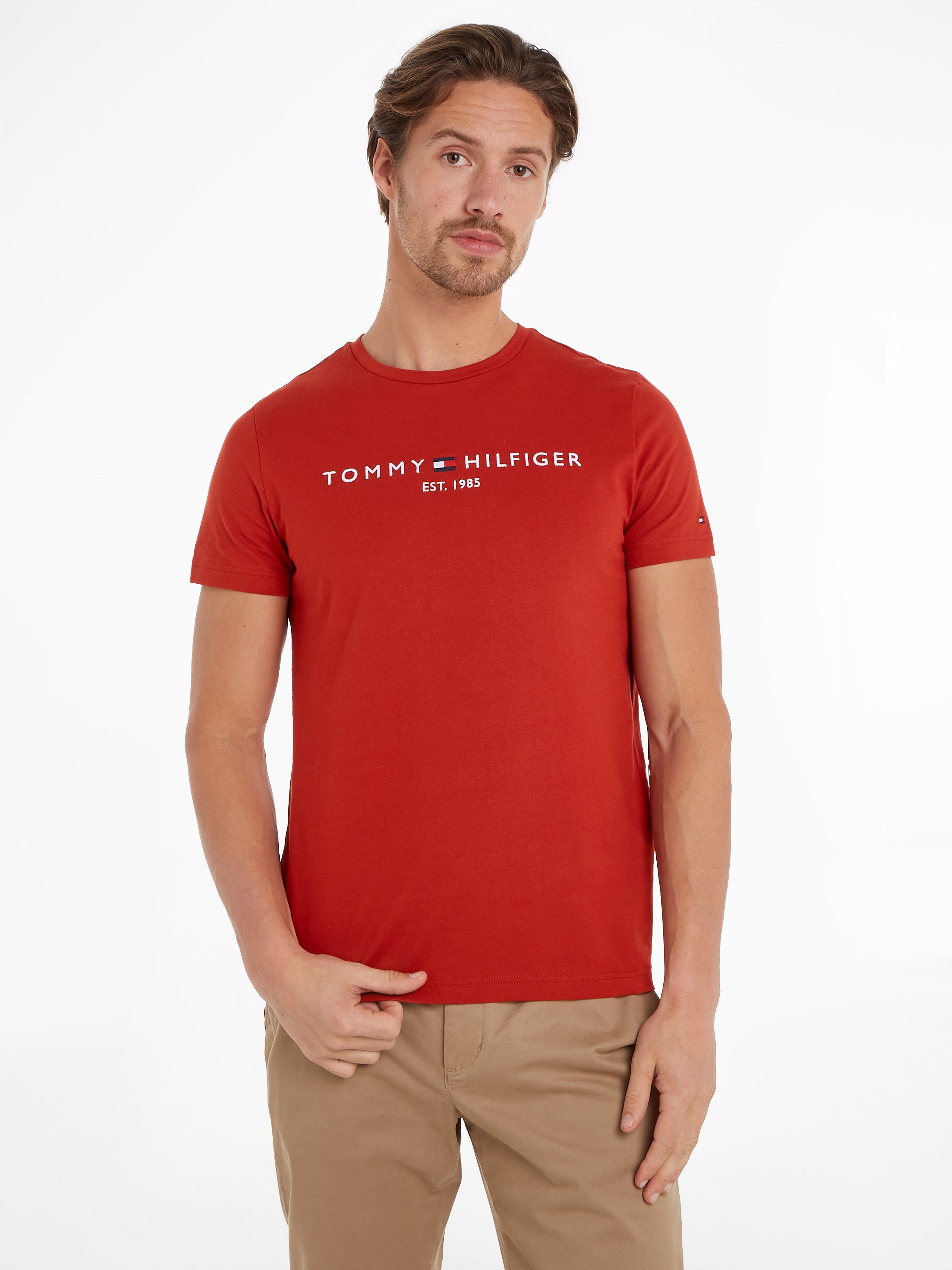 Tommy Hilfiger T-Shirt TOMMY LOGO TEE günstig online kaufen