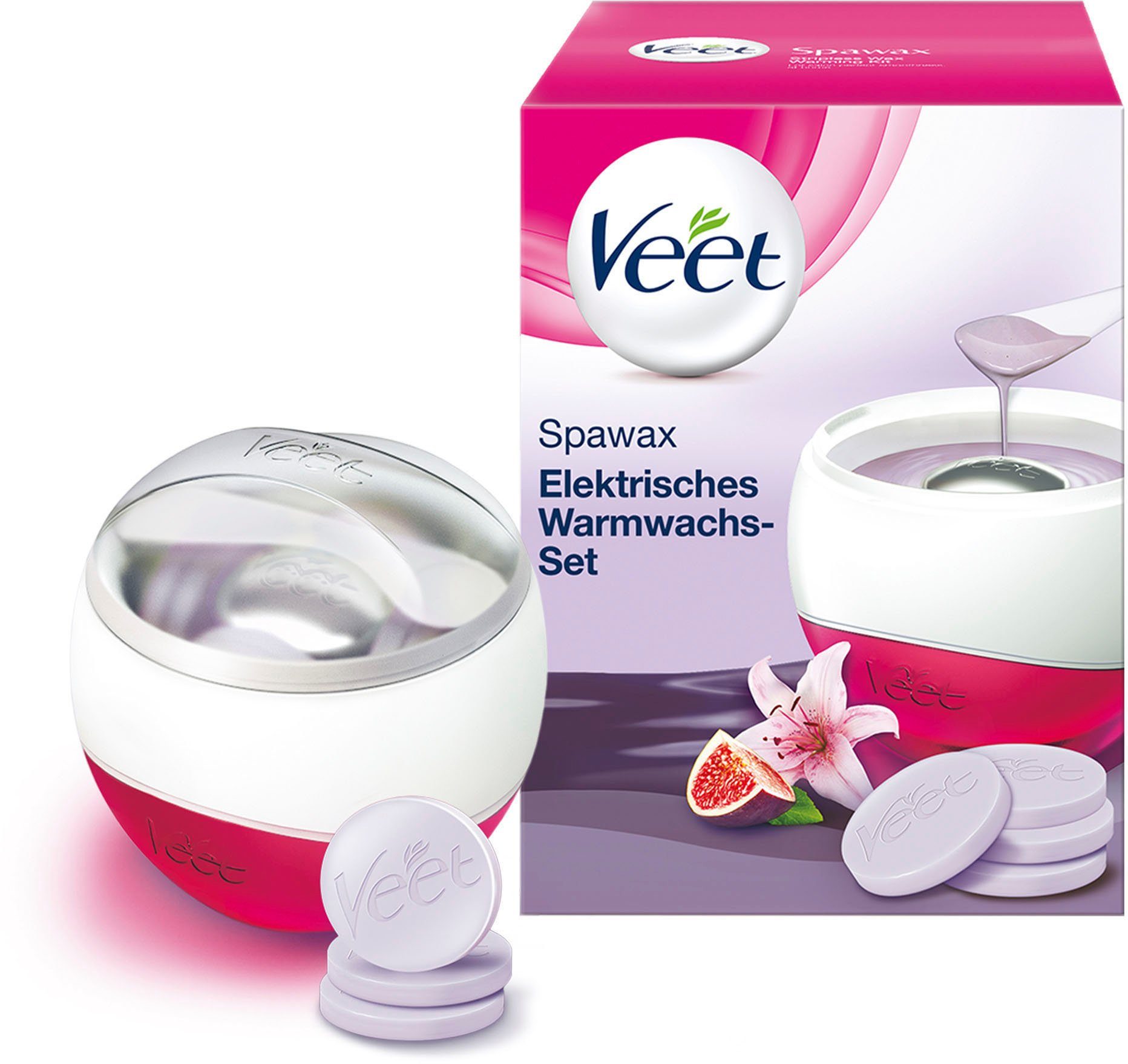 Veet Enthaarungswachs Elektrisches Warmwachs Set