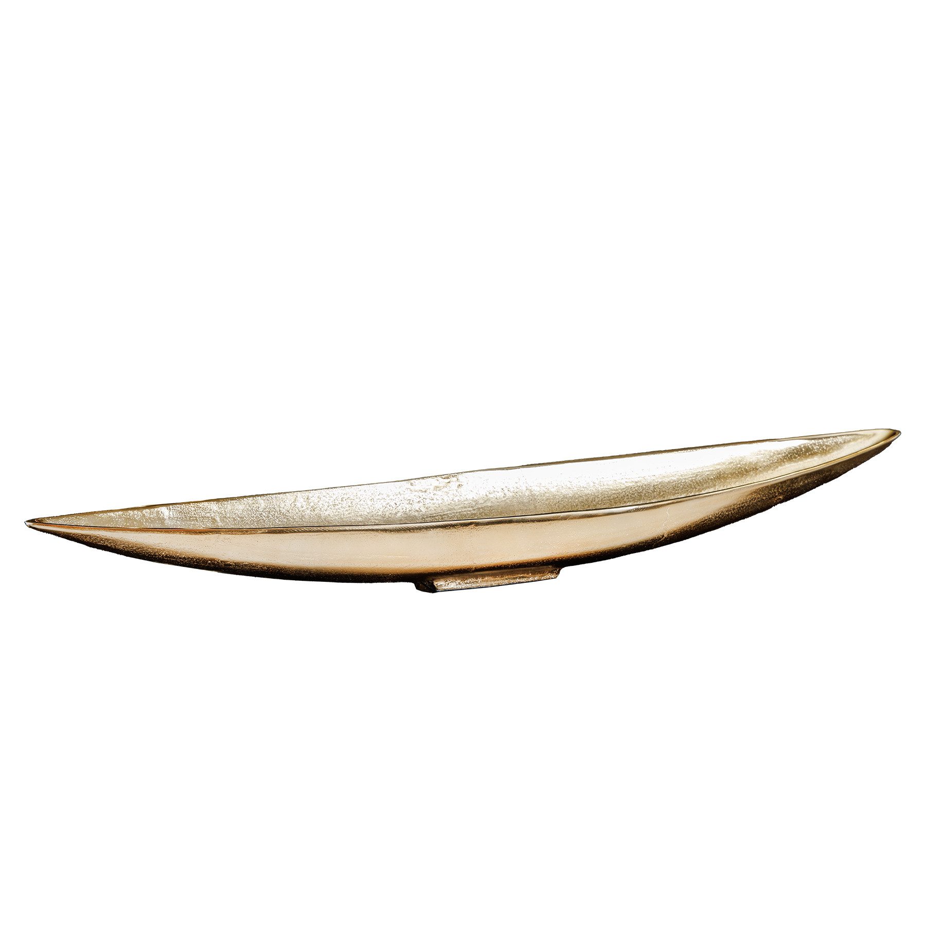 riess-ambiente Dekoschale GOLD LEAF 80cm gold günstig online kaufen