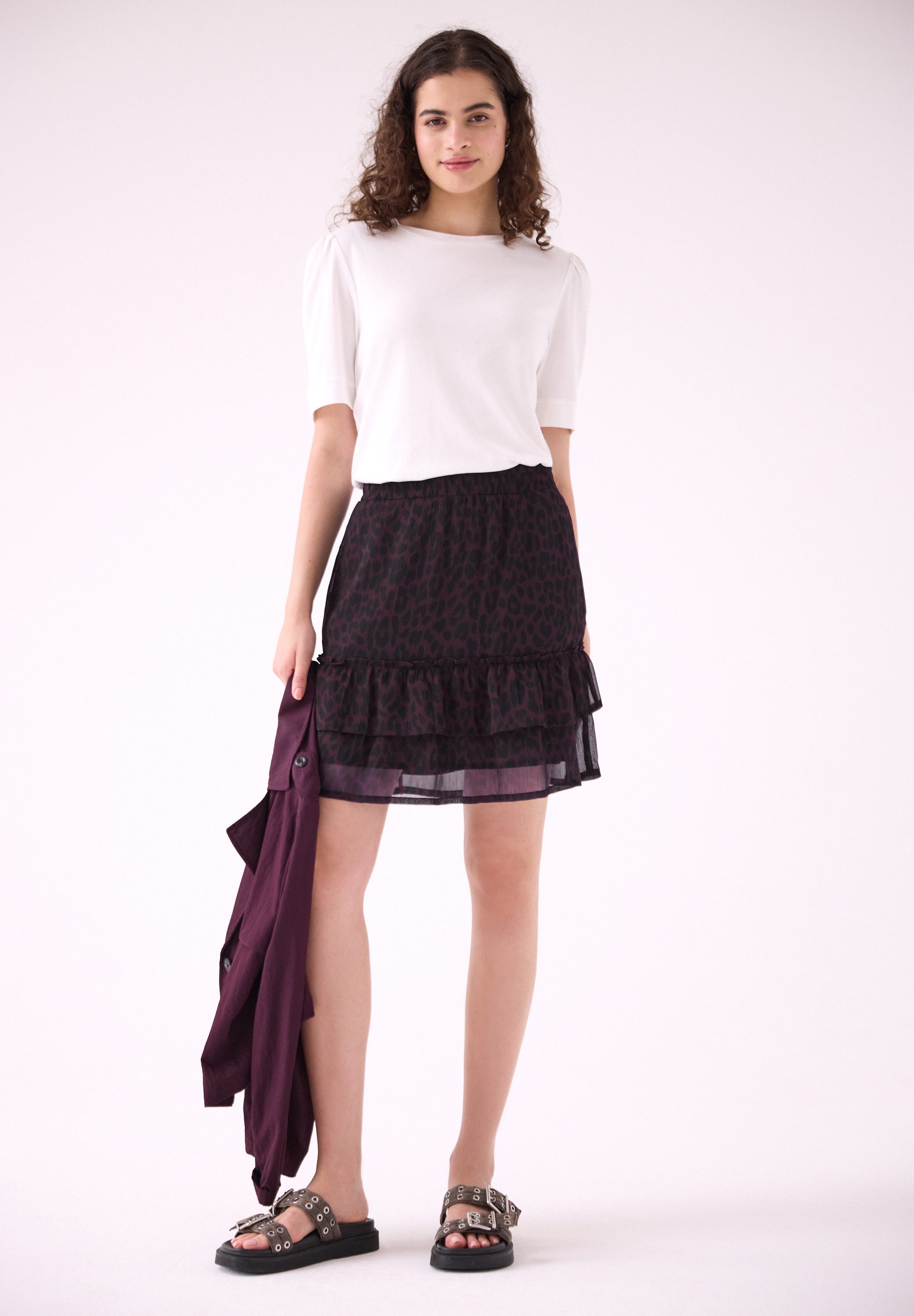 STREET ONE STUDIO Tüllrock Middle Waist
