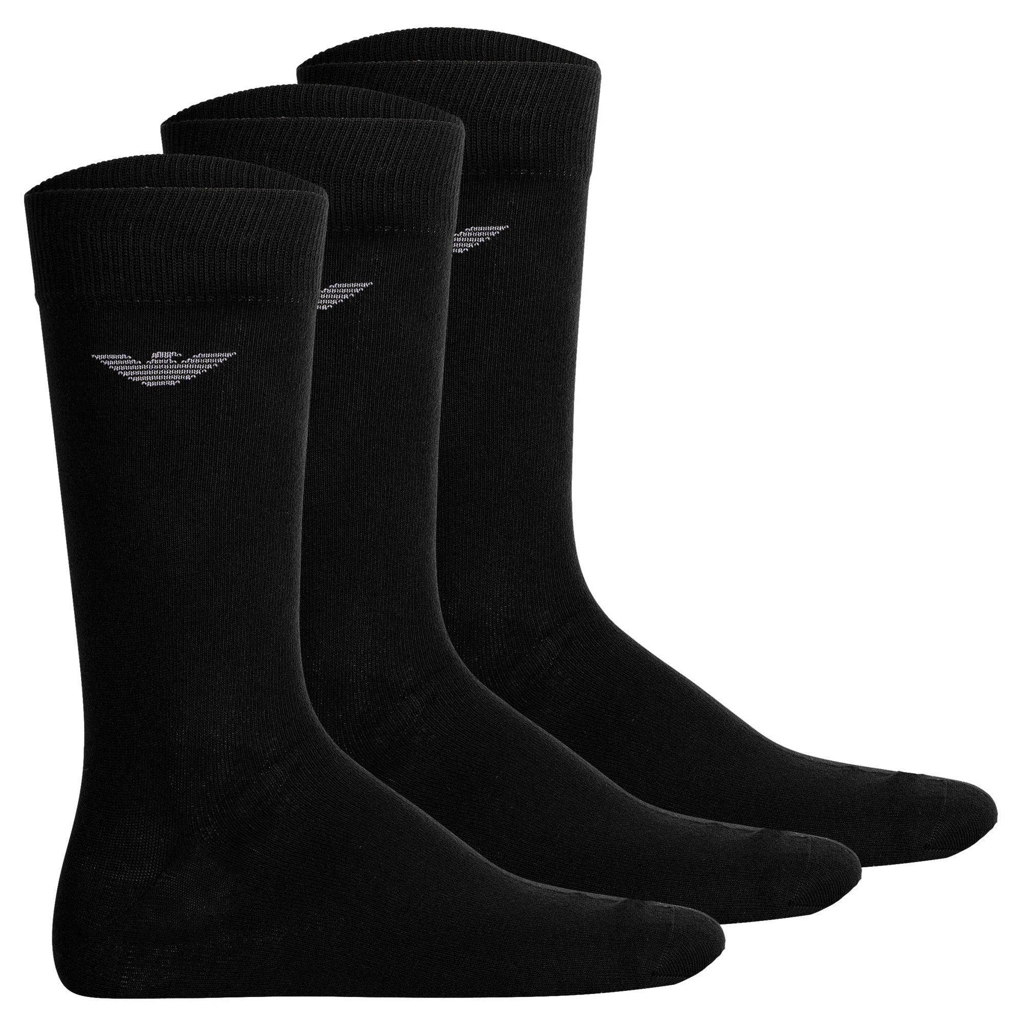 Emporio Armani Kurzsocken Herren Socken 3er Pack Baumwolle Casual Cotton (P günstig online kaufen