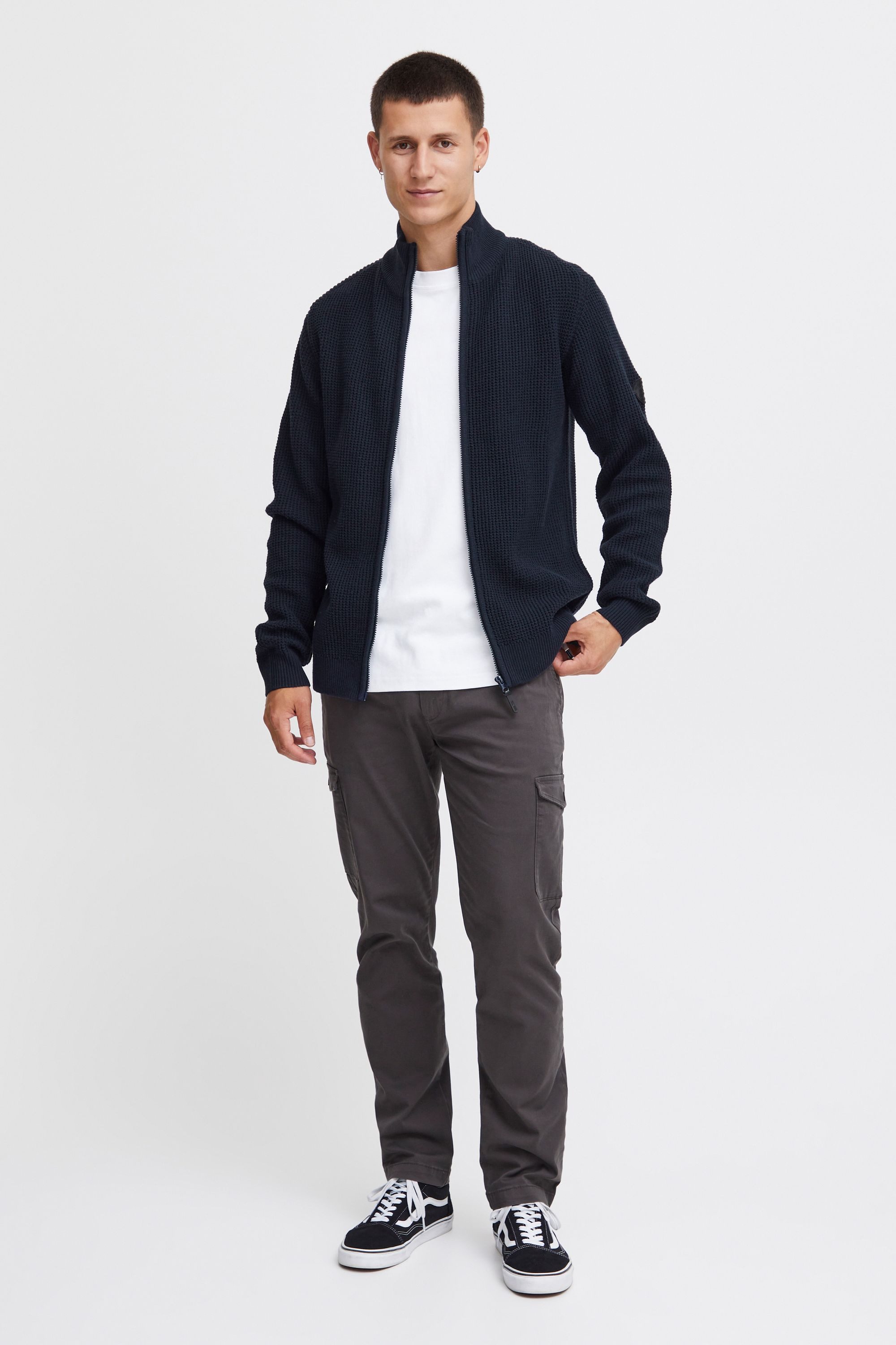 Indicode Strickjacke IDRevil Knit Modischer Pullover günstig online kaufen