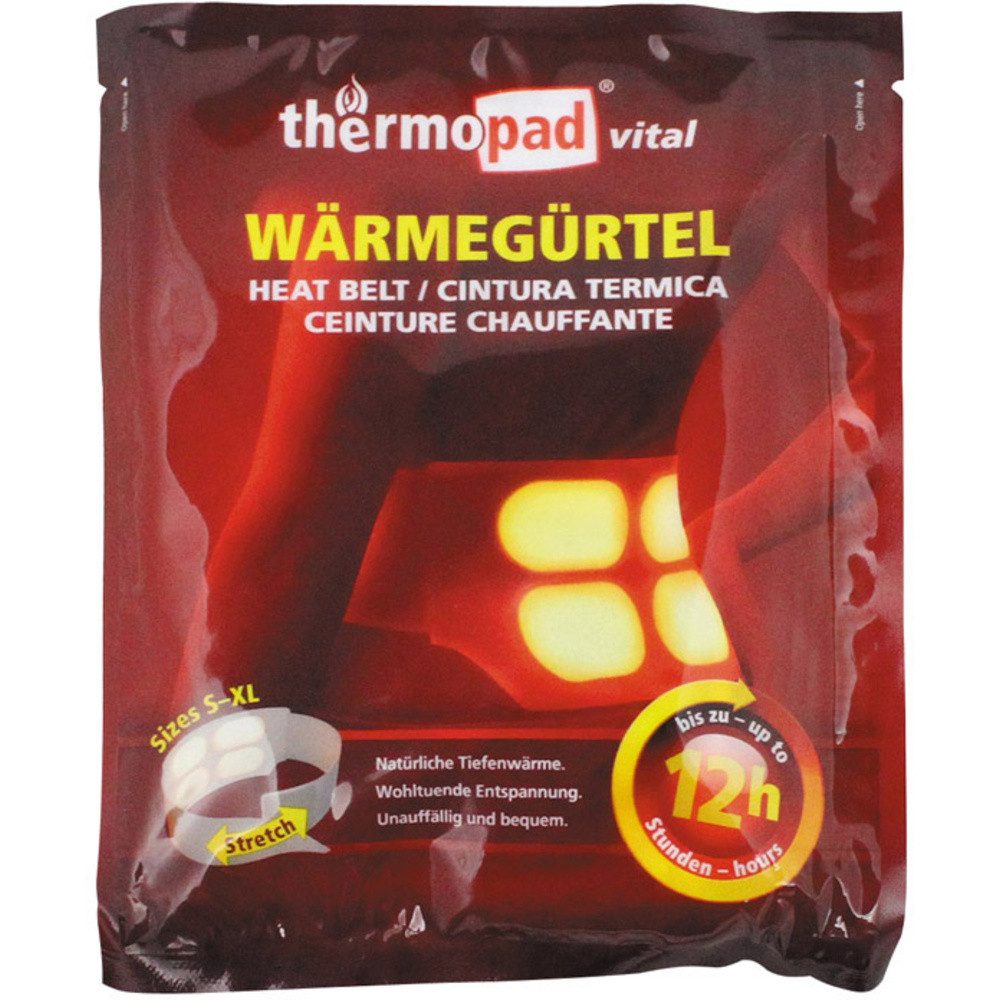 Thermopad Handwärmer Thermopad natural warmer Wärmegürtel 1 St. TpW31781 Betriebsdauer (max