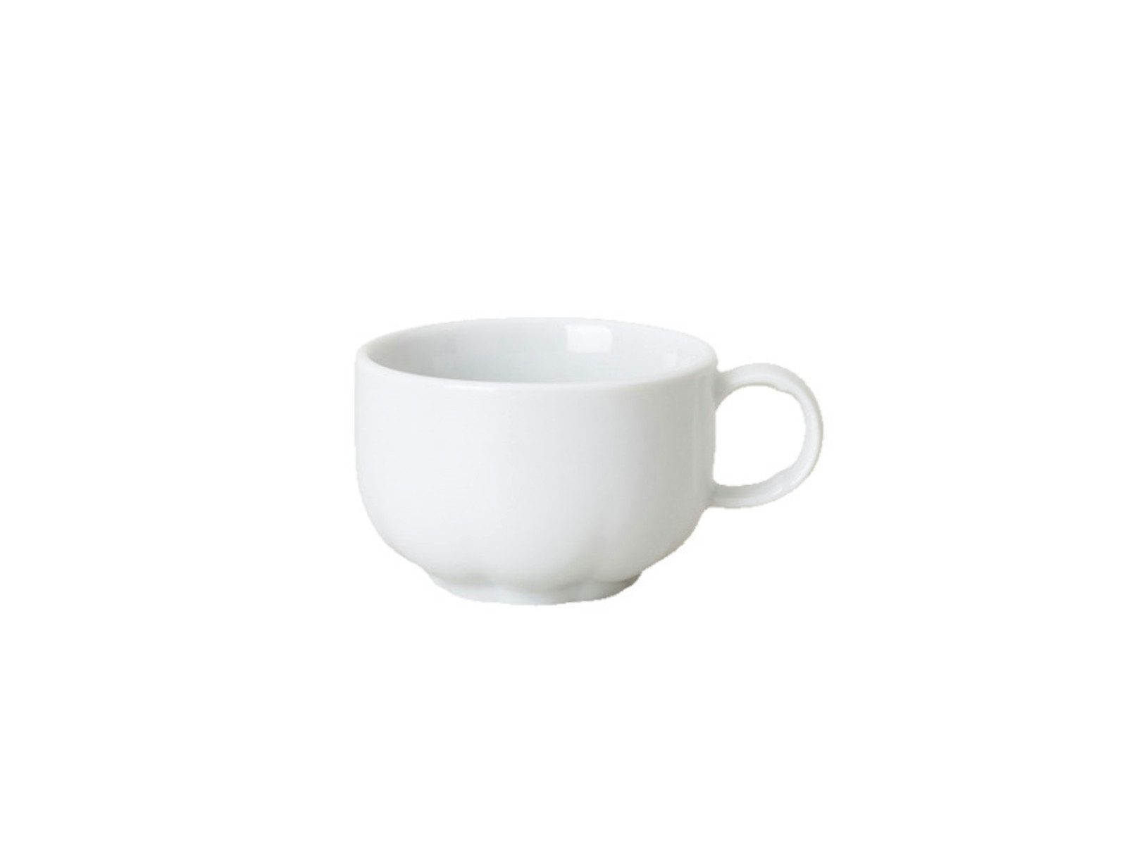 Rosenthal Espressotasse Sonetto Bianco Espresso-Obertasse 0,1l, Porzellan