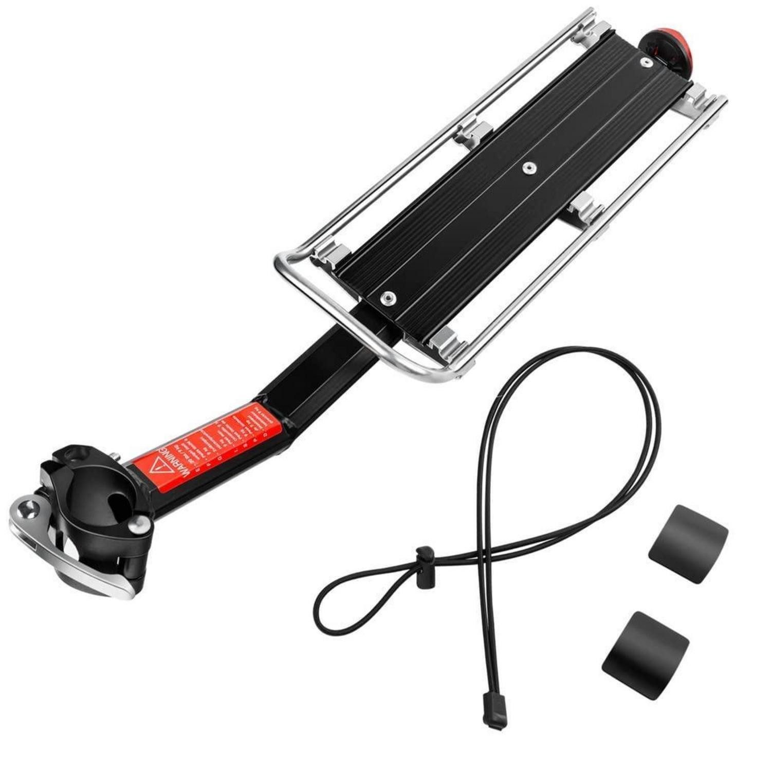 LuxusKollektion Fahrrad-Gepäckträger Gepäckträger Aluminium Schnellspanner (1-St)