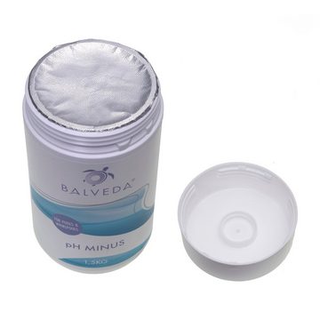 BALVEDA Poolpflege BALVEDA 8x pH MINUS Granulat 1,5 kg (12 kg), (Spar-Set)