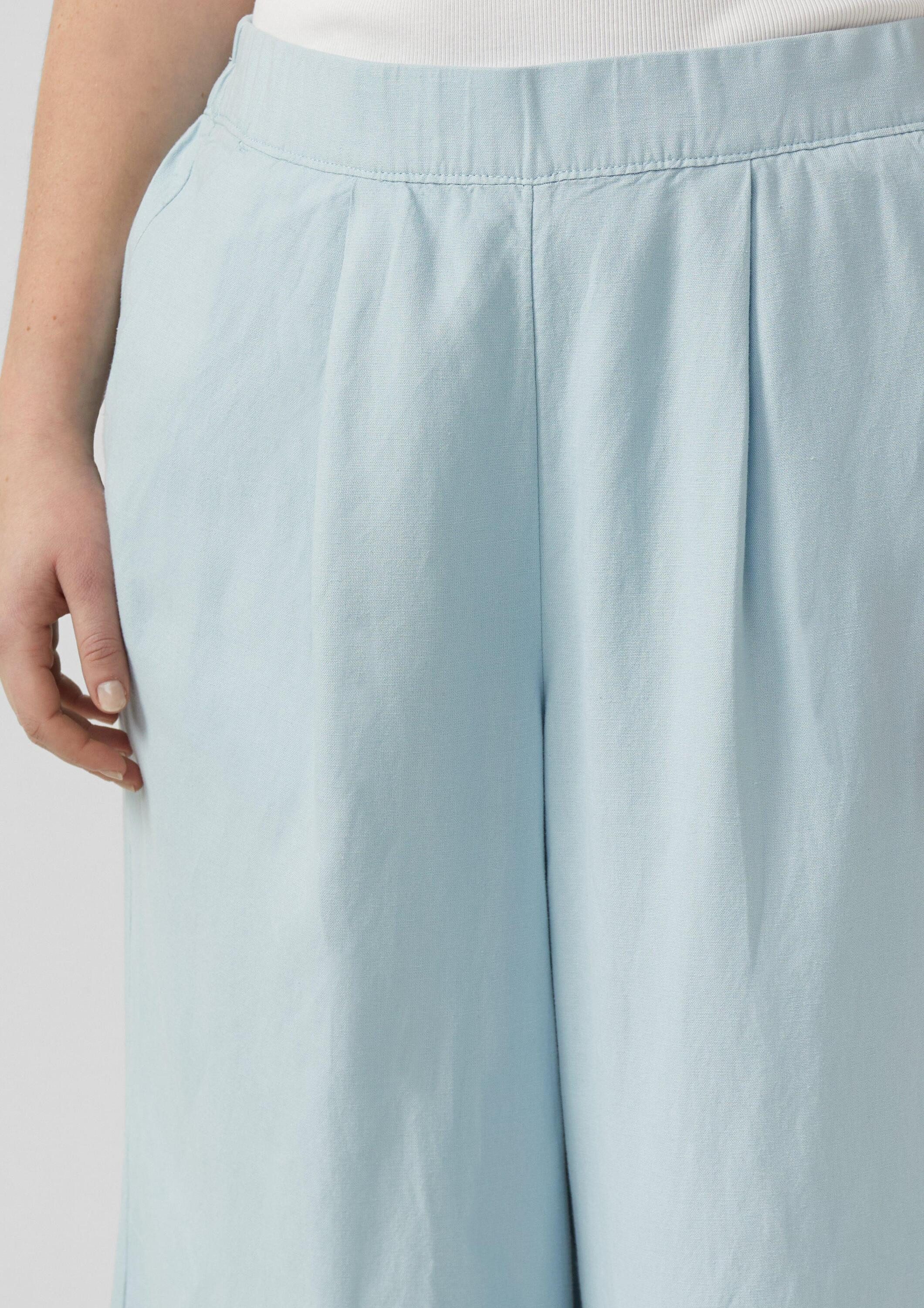 QS 7/8-Hose Hose Culotte aus Leinemix – Bild 4 von 5