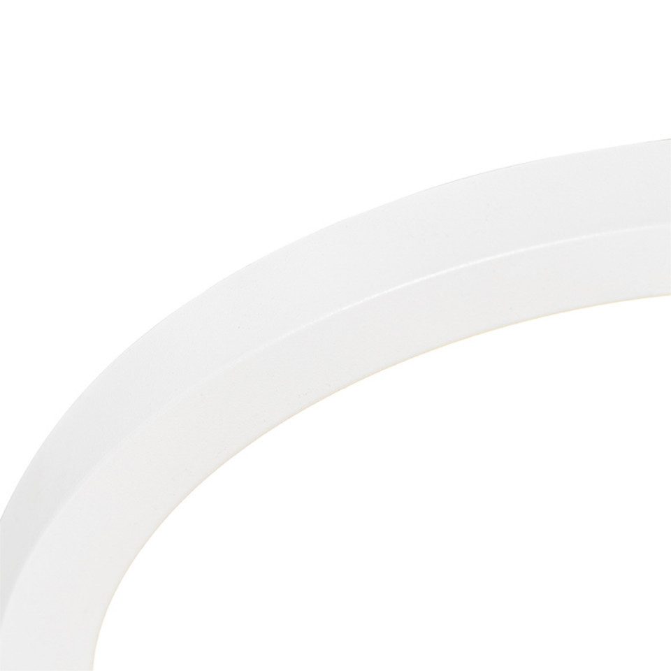 Qazqa LED Einbaustrahler 105159, Dimmbar, LED fest integriert, Extra-Warmweiß