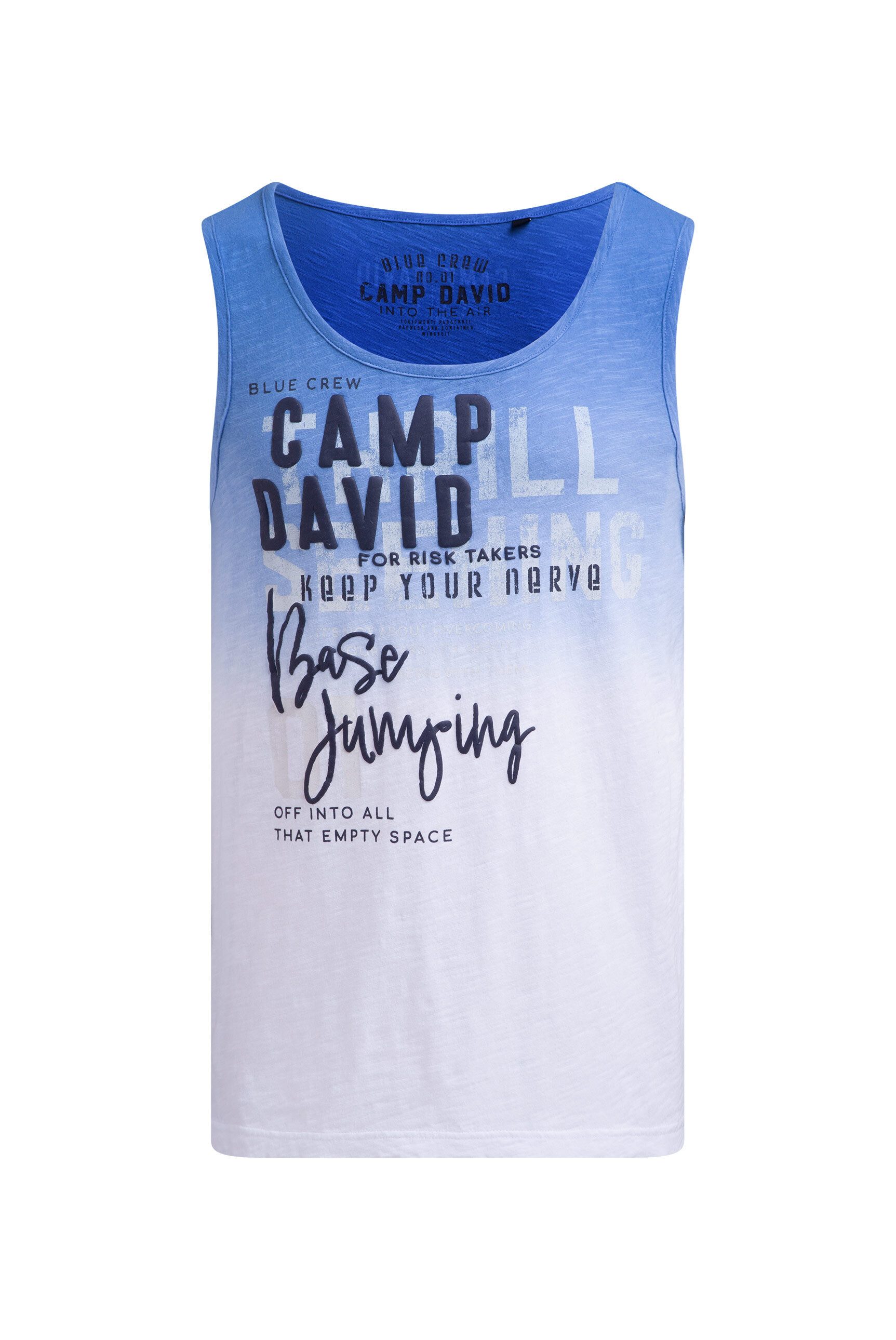 CAMP DAVID Tanktop aus Baumwolle