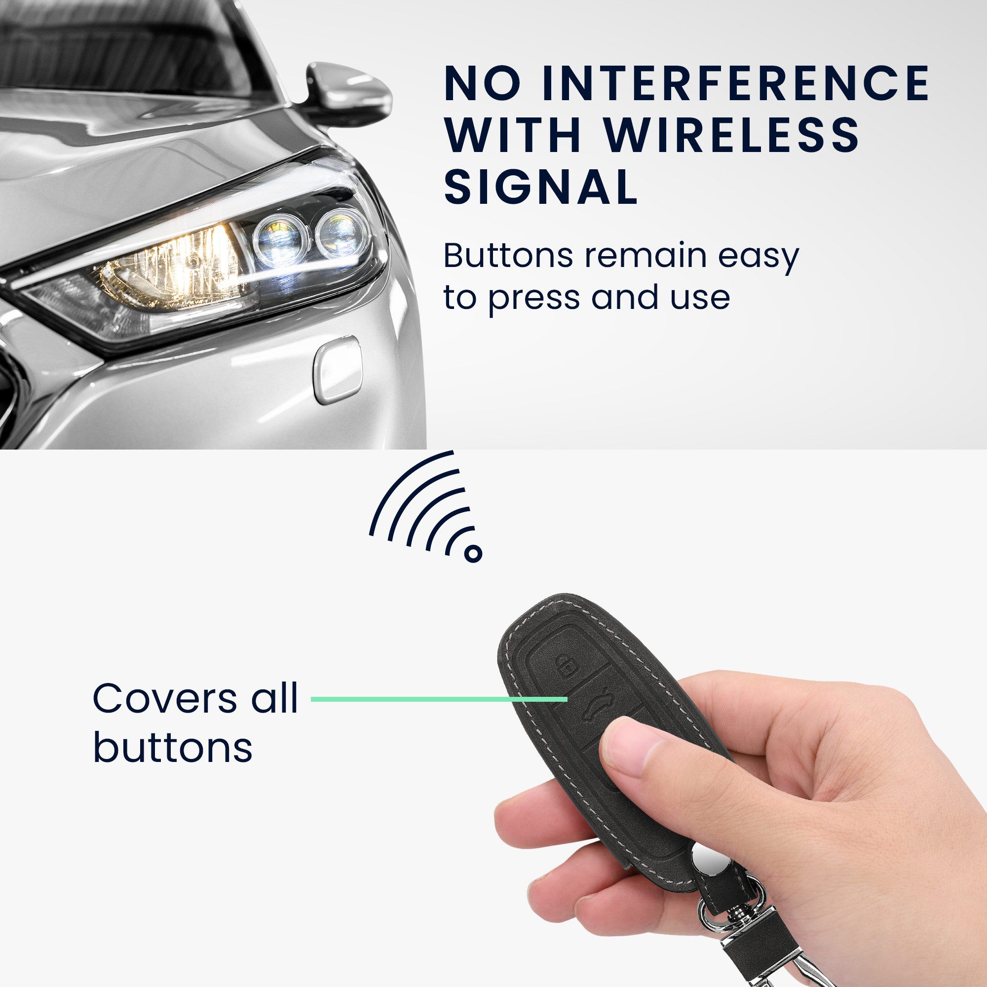 kwmobile Schlüsseltasche Autoschlüssel Hülle für Audi A6 A7 A8 Q7 Q8 (1-tlg günstig online kaufen