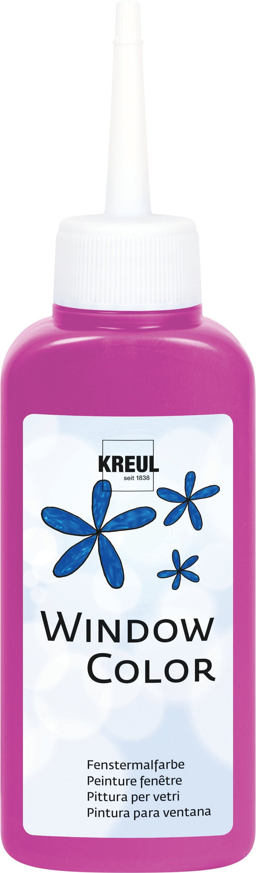 Fenstersticker, Kreul, 80 ml Pink