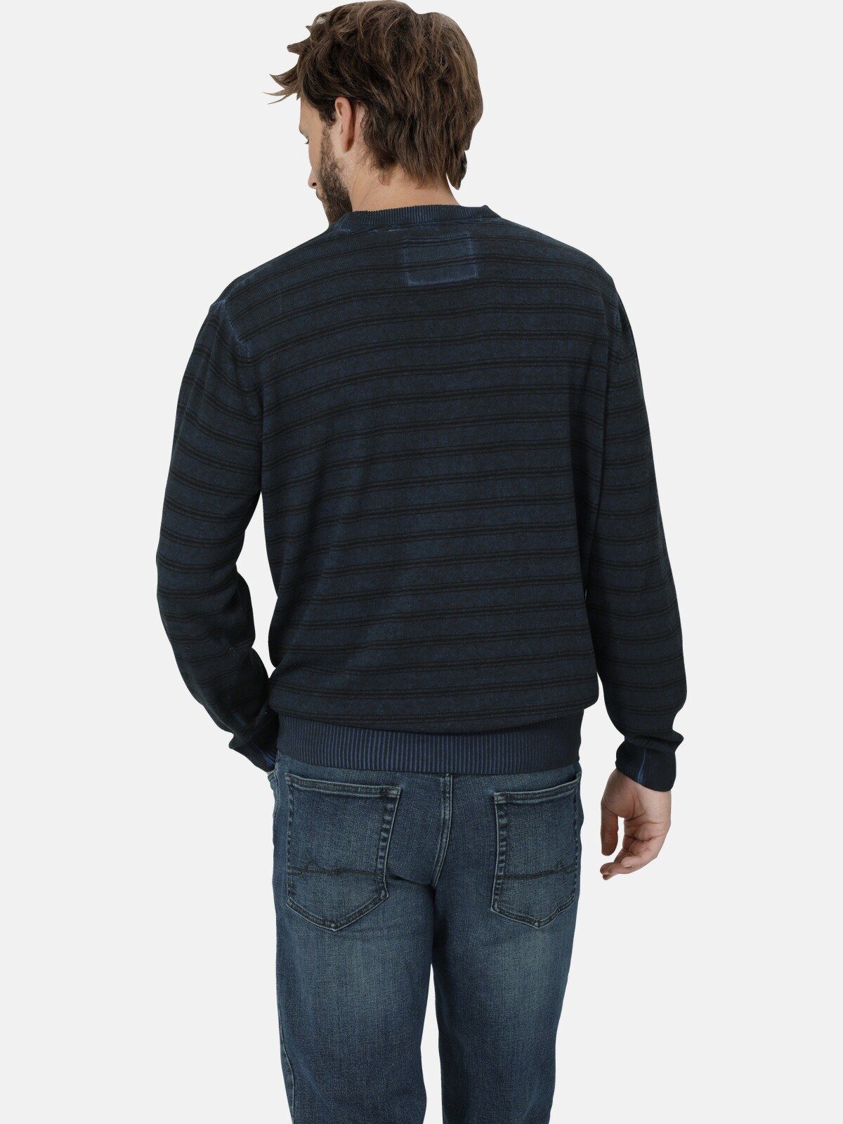 Babista Strickpullover VARIENTO im Oily-dyed Effekt