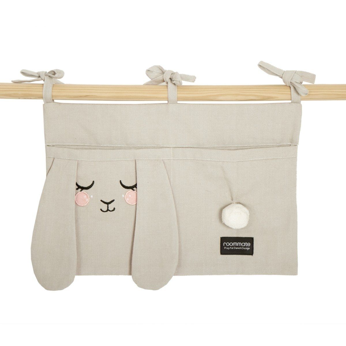Baumwolle Taschen RoomMates Bettnestchen Aufbewahrung aus Bett Tasche Organizer Hase Babybett