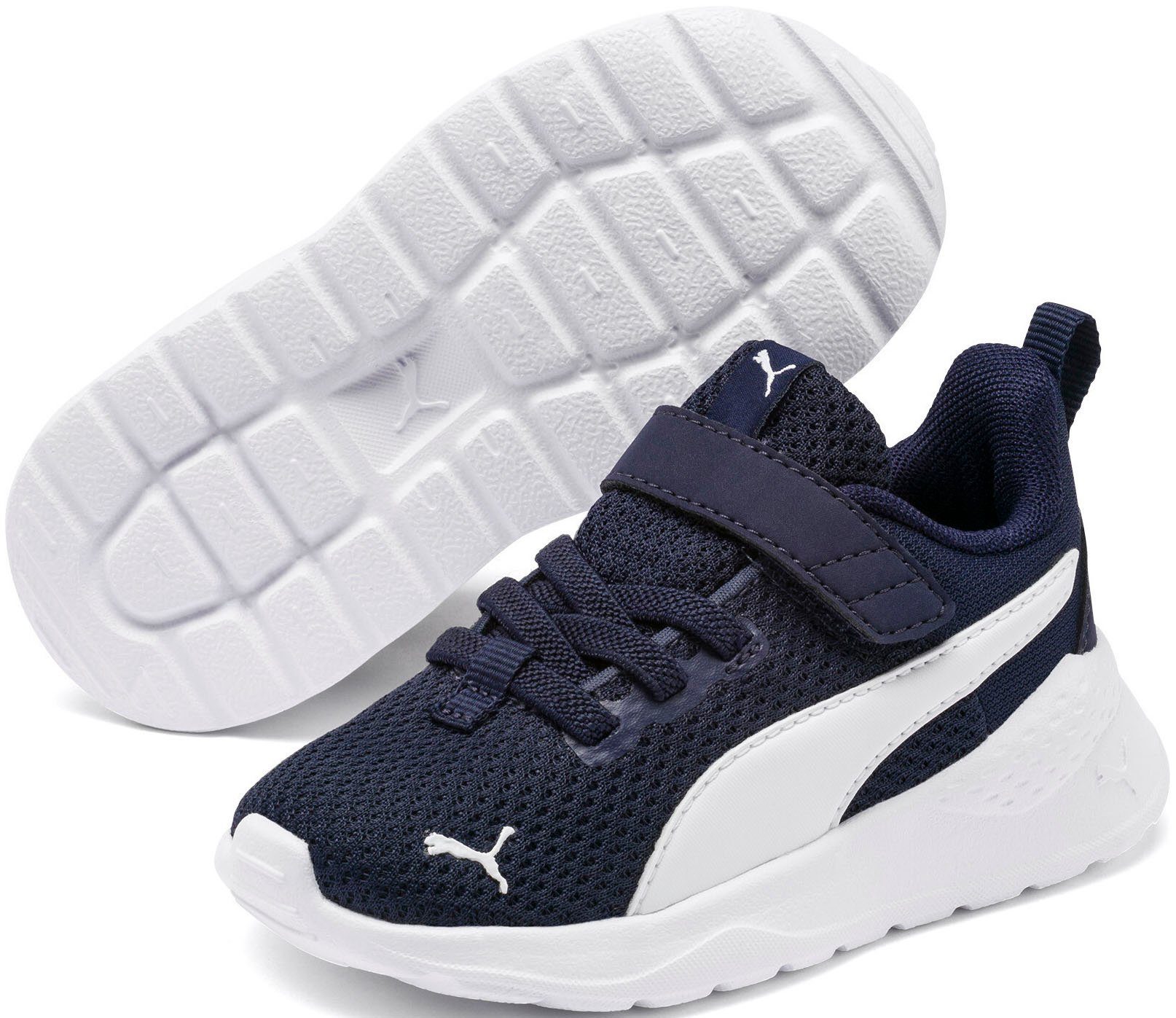 Puma ANZARUN LITE AC INF Sneaker mit Klettverschluss, mit CMEVA-Dämpfung, aus Textil