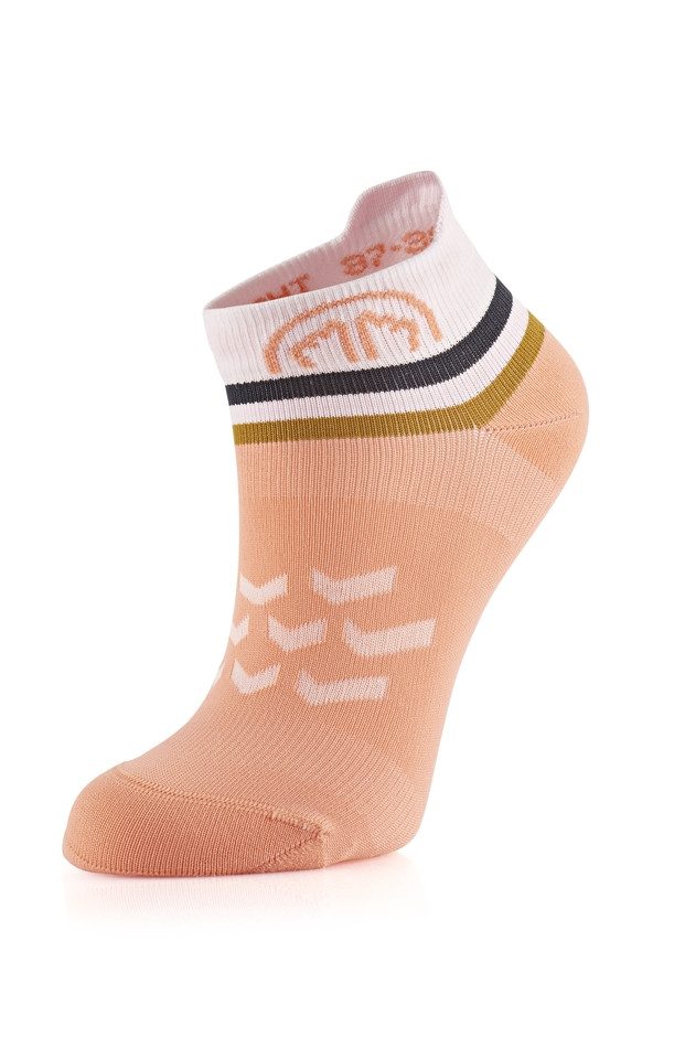 Sidas Sportsocken Run Anatomic Light Ankle - Damen Laufsocken - Pink/White Pink