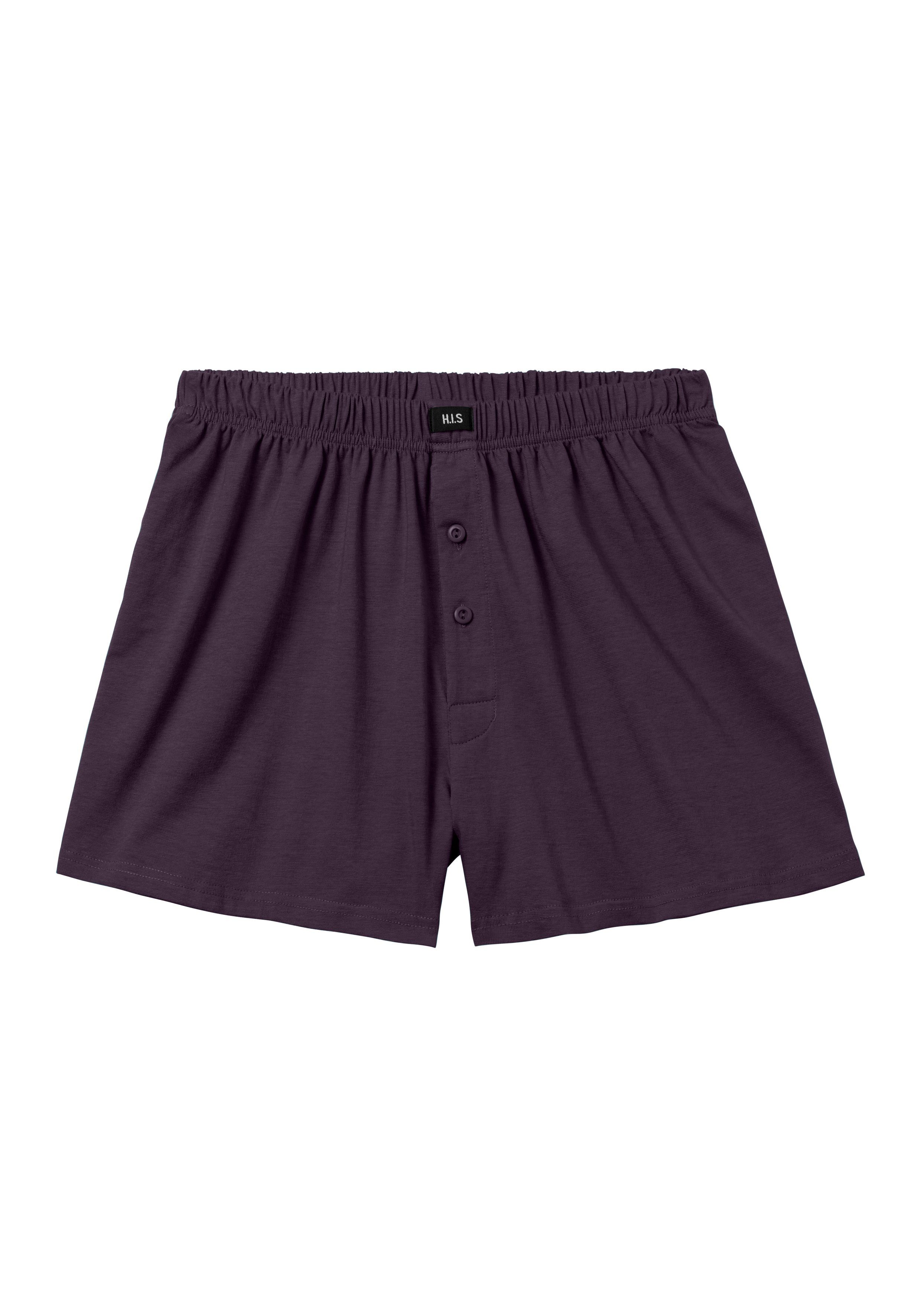 H.I.S Weiter Boxer Herren Boxer (Packung, 5-St) weite Passform, Komfortbund, aus Baumwoll-Stretch