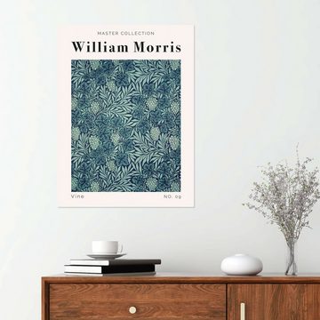 Posterlounge Wandfolie William Morris, Vine No. 09, Wohnzimmer Vintage Malerei
