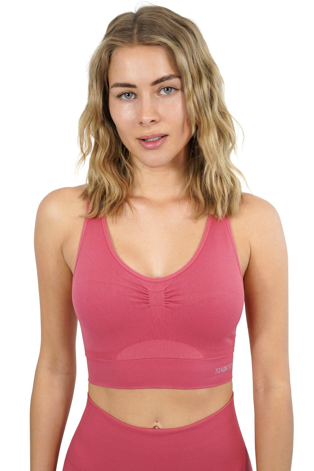 doppellagig, Light BH, Support Stark Sport-BH Soul® Bra Damen Berry Holly Doppellagiges für - Material Sport