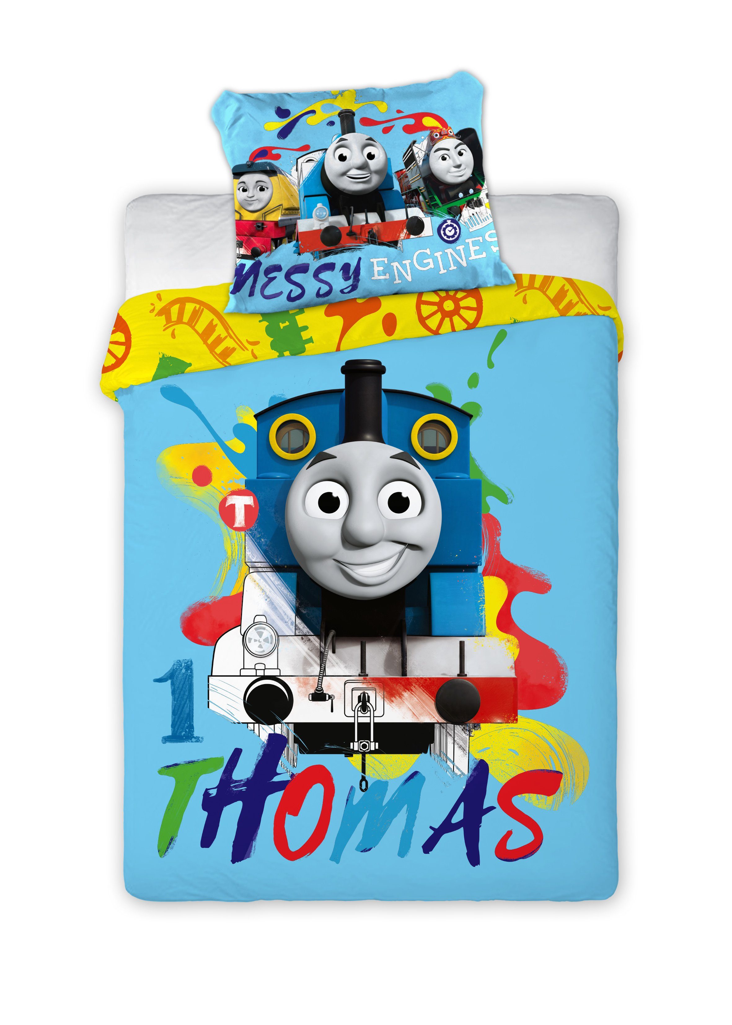 Babybettwäsche Thomas and Friends Babybettwäsche Thomas & Friends 100x135 cm, Thomas & Friends