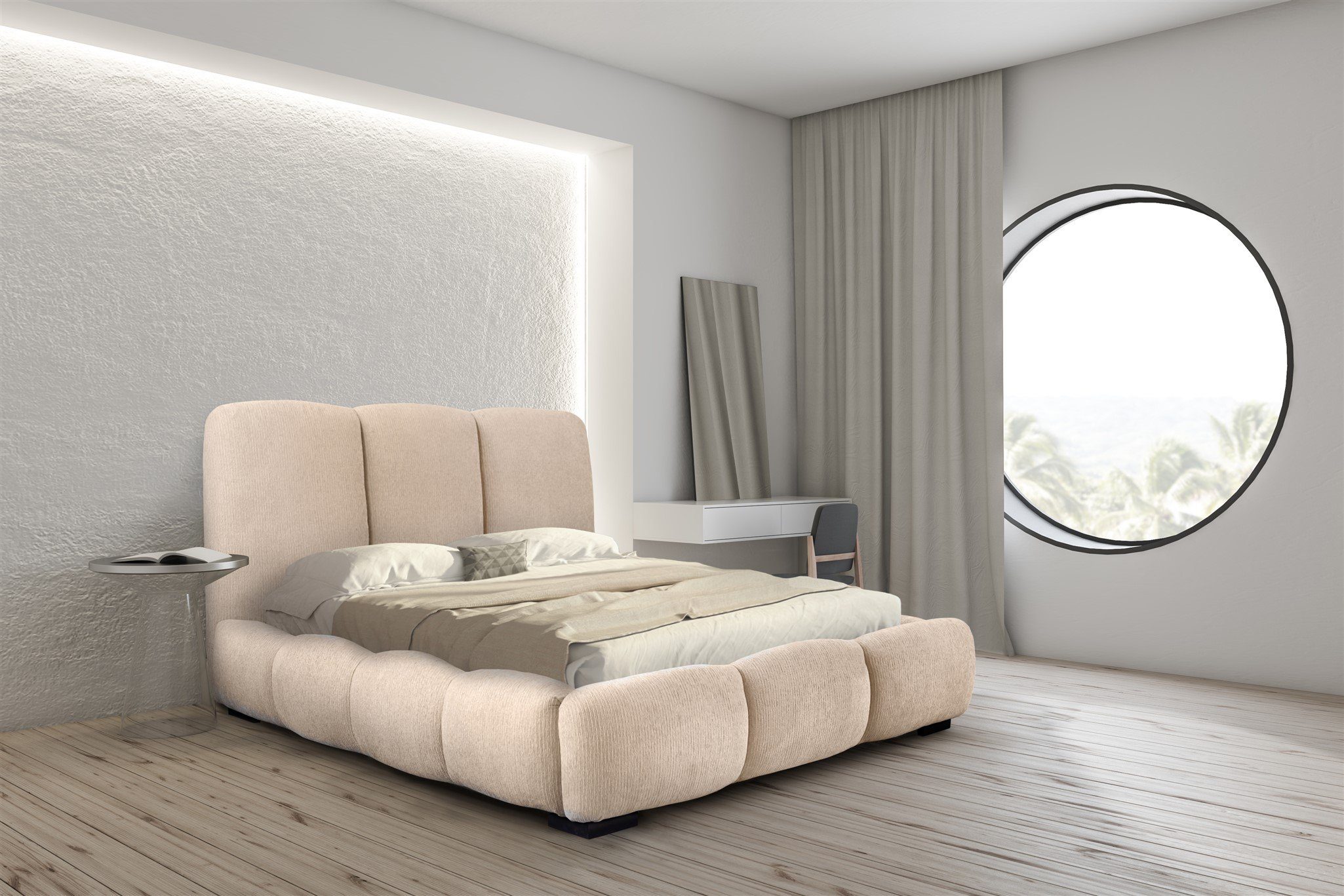 Fun Möbel Polsterbett Doppelbett Schlafzimmerbett GRACIA günstig online kaufen