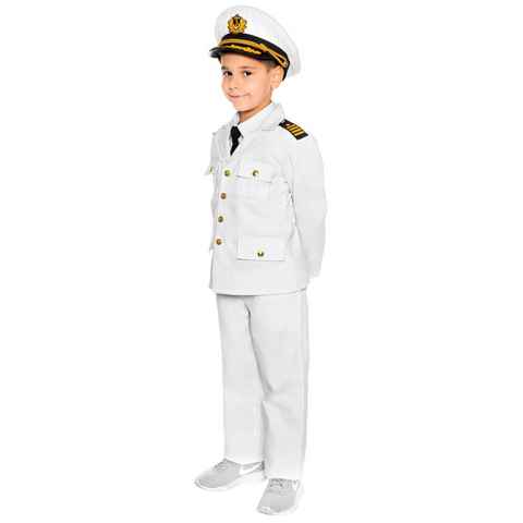 Maskworld Kostüm Kapitän Kinderkostüm, Adrettes Kapitänskostüm für Kinder von MASKWORLD
