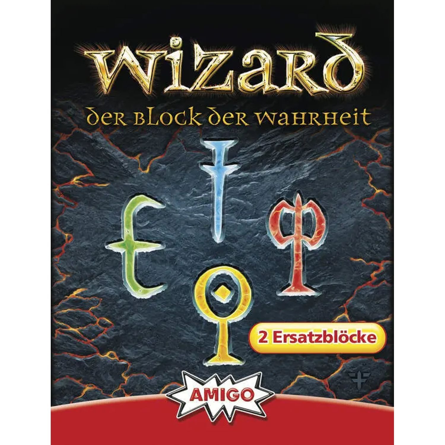 Spiel Wizard - der Block der Wahrheit, 2 Ersatzblöcke (Spiel-Zubehör)