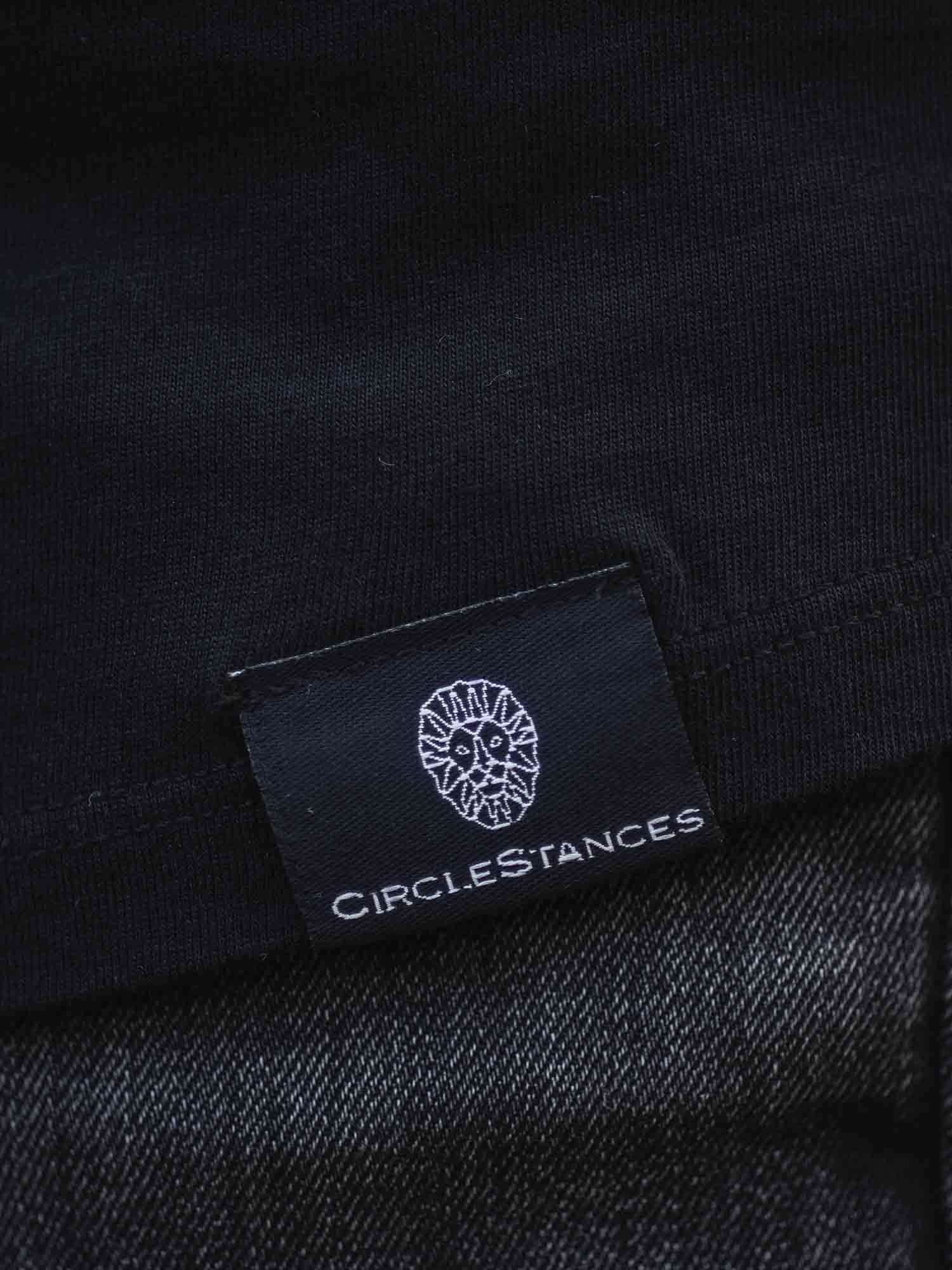 CircleStances T-Shirt Nashorn Print T-Shirt Transparente (1-tlg) (Bio) Lieferkette