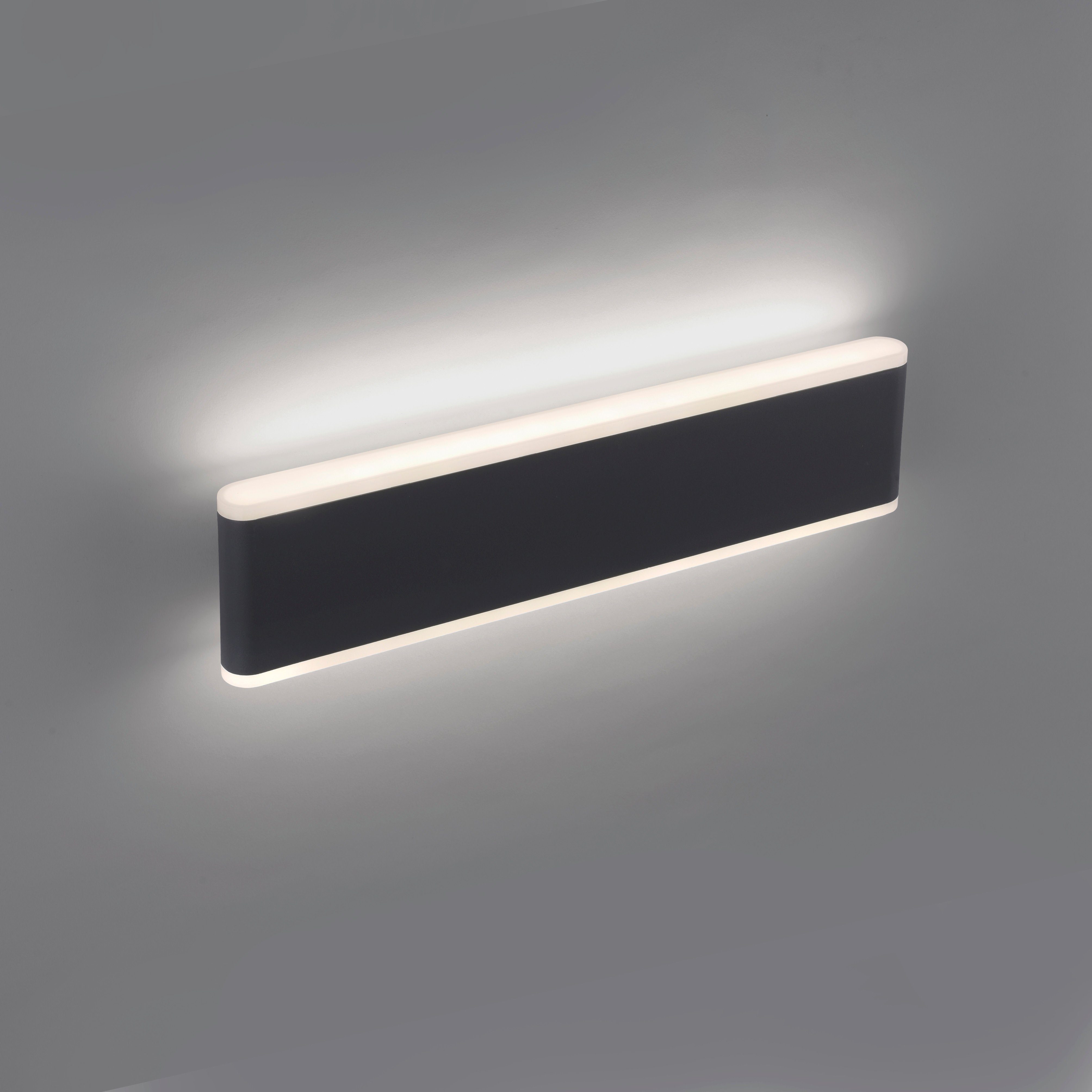 Paul LED Neuhaus LED IP65 fest Außen-Wandleuchte integriert, Warmweiß, ELSA,