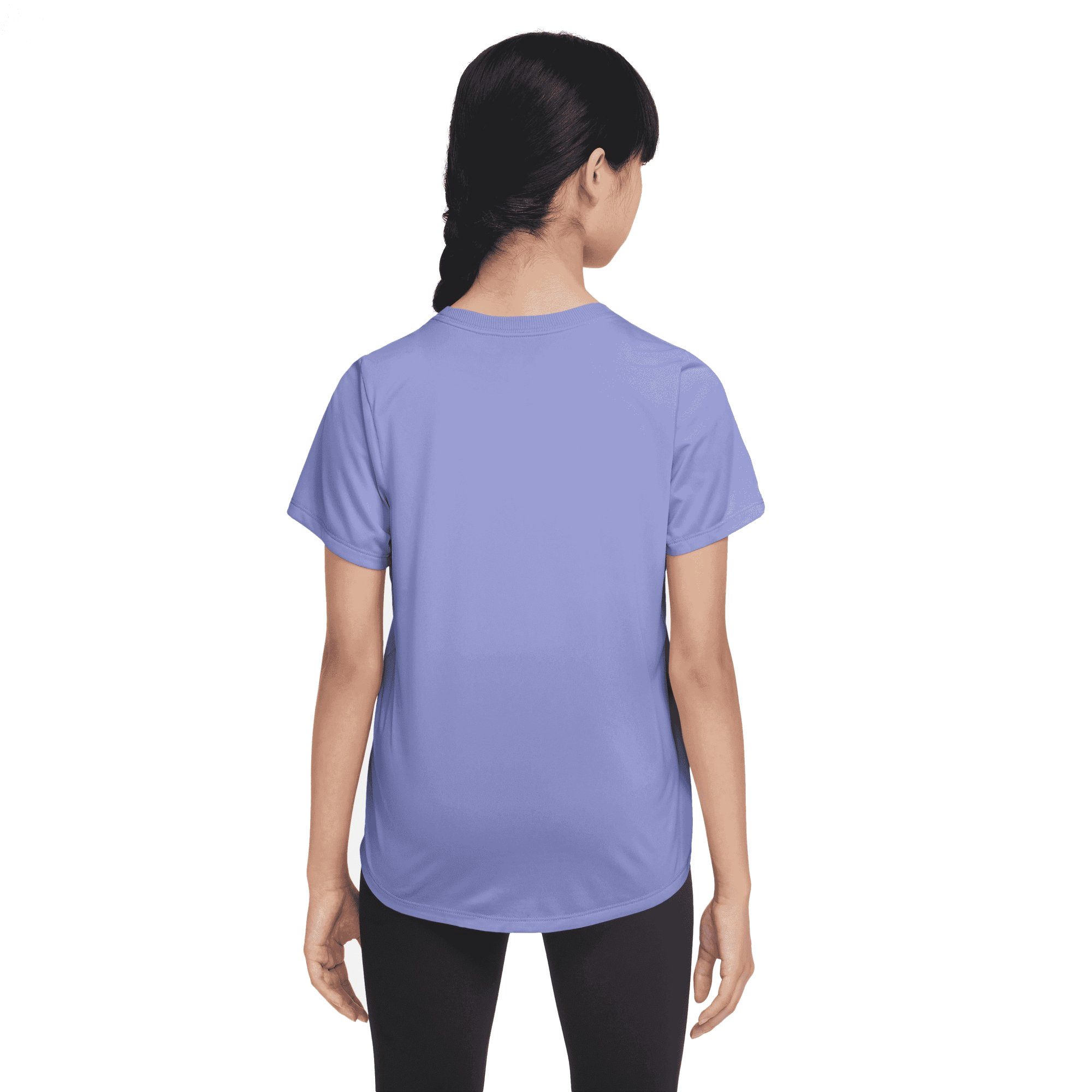 Nike T-Shirt Nike Mädchen T-Shirt Dri-FIT One Fitted Big Kids (Girl) FZ5600 – Bild 4 von 5