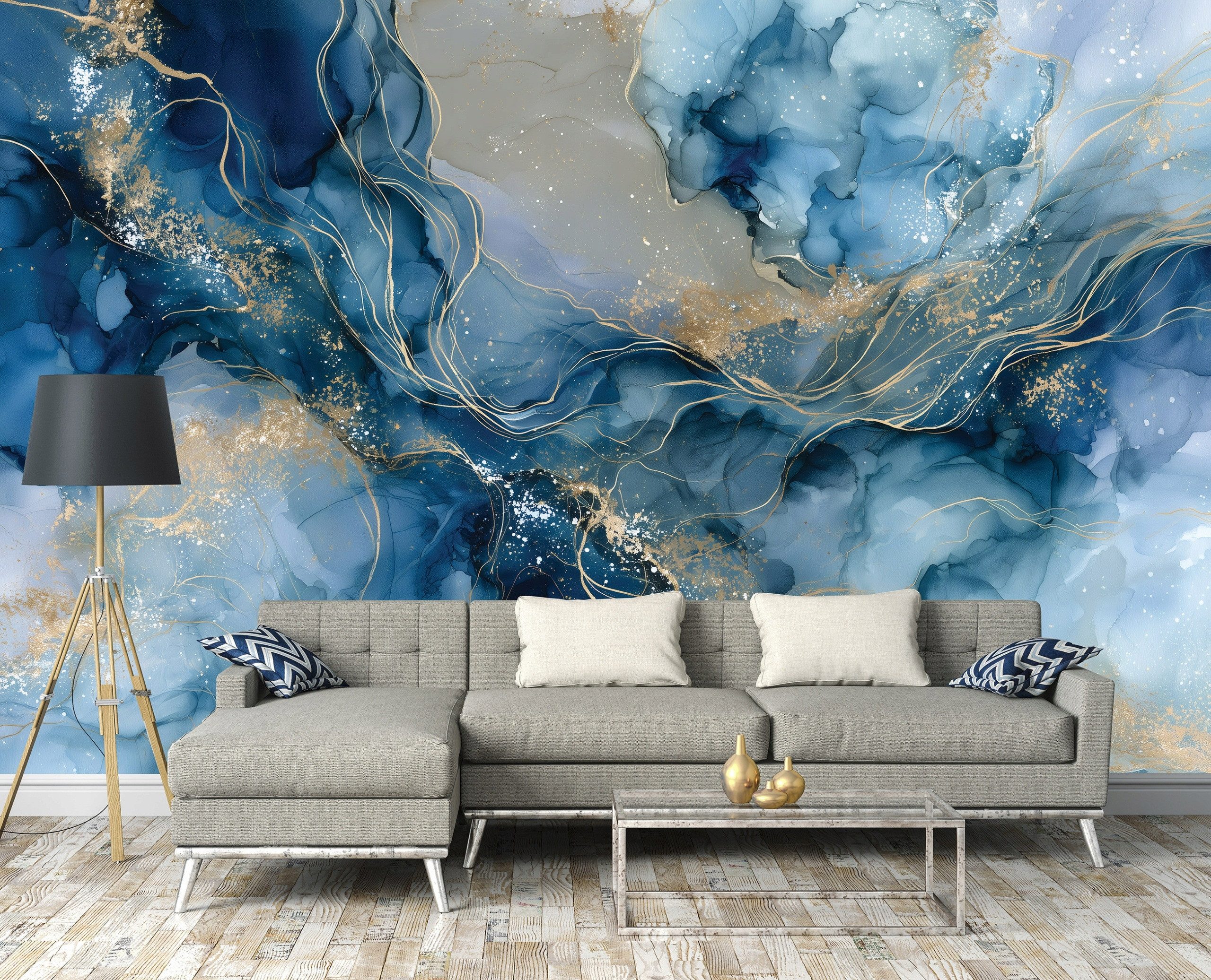 Wallarena Fototapete Marmor Vlies elegant reißfest lichtecht Wohnzimmer Schlafzimmer, glatt, Steinoptik, 150 x 105 cm